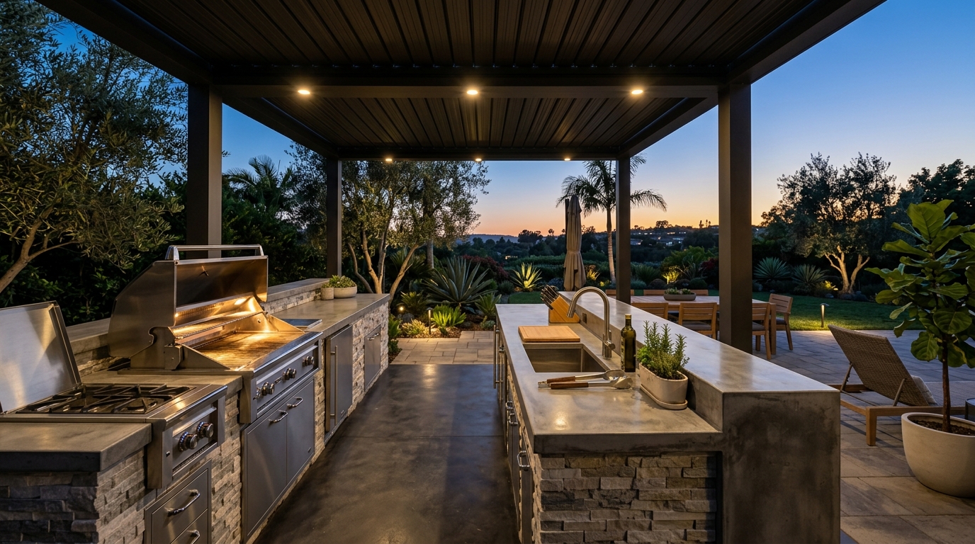 Hardscape Project vinyl plank flooring installed in San Diego home by Hardscape Flow