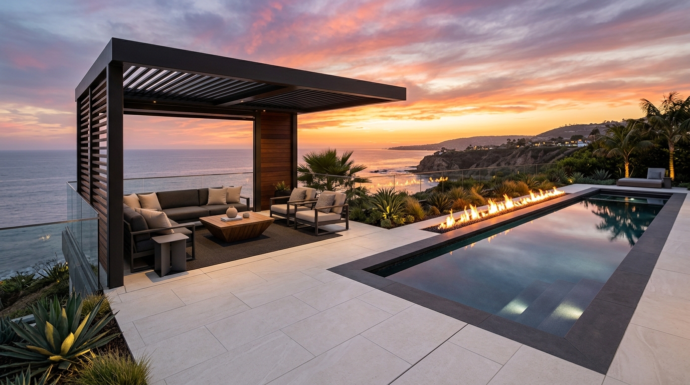 Hardscape Project vinyl plank flooring installed in San Diego home by Hardscape Flow