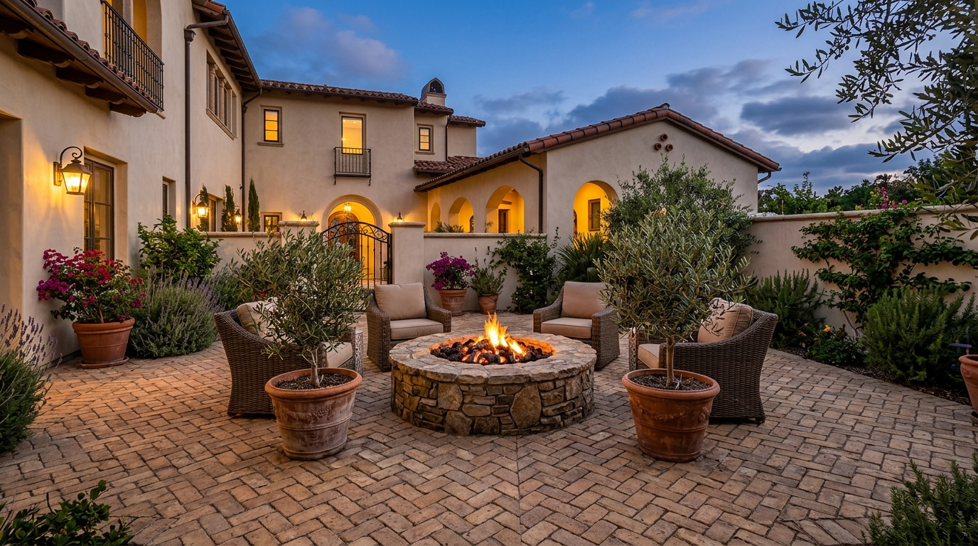 Hardscape Project vinyl plank flooring installed in San Diego home by Hardscape Flow