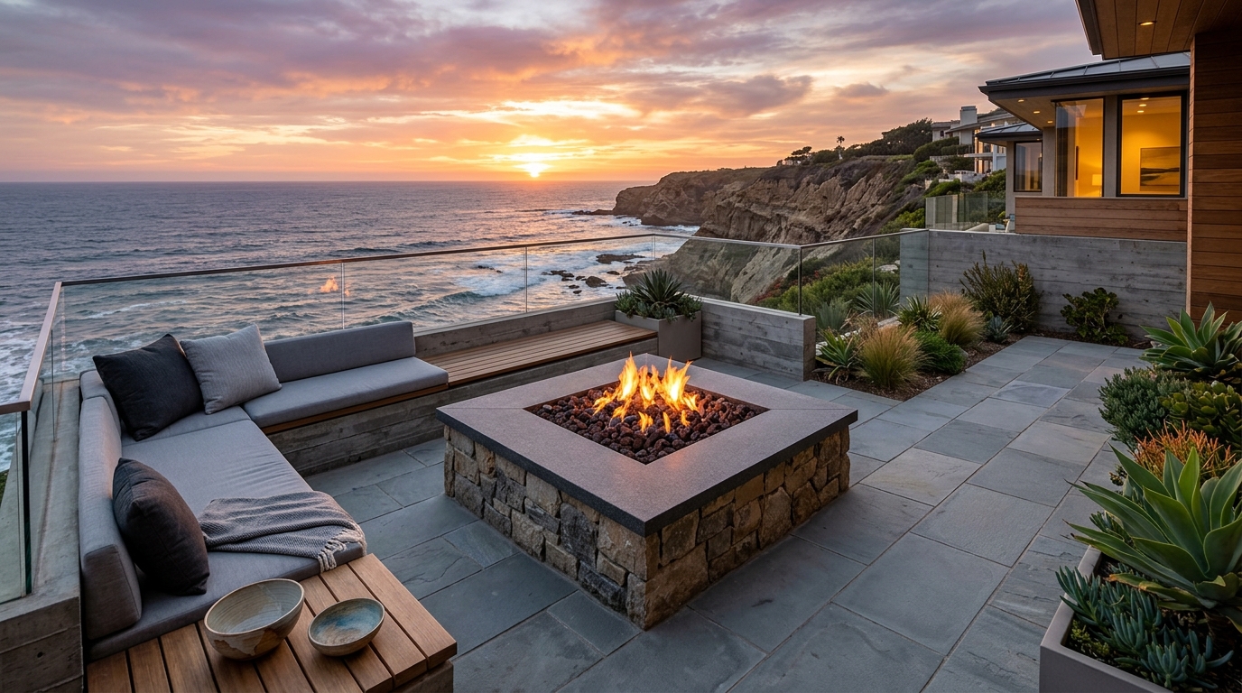 Hardscape Project vinyl plank flooring installed in San Diego home by Hardscape Flow