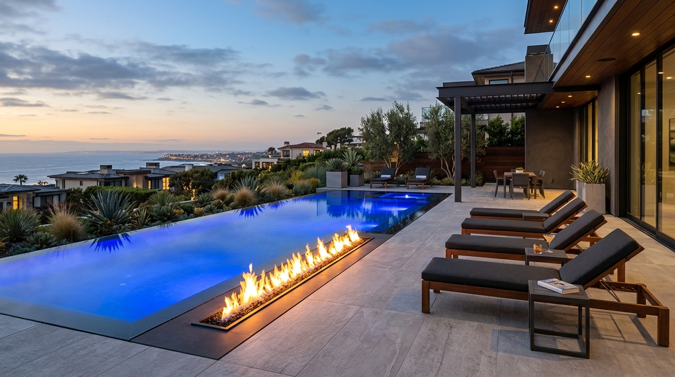 Hardscape Project vinyl plank flooring installed in San Diego home by Hardscape Flow