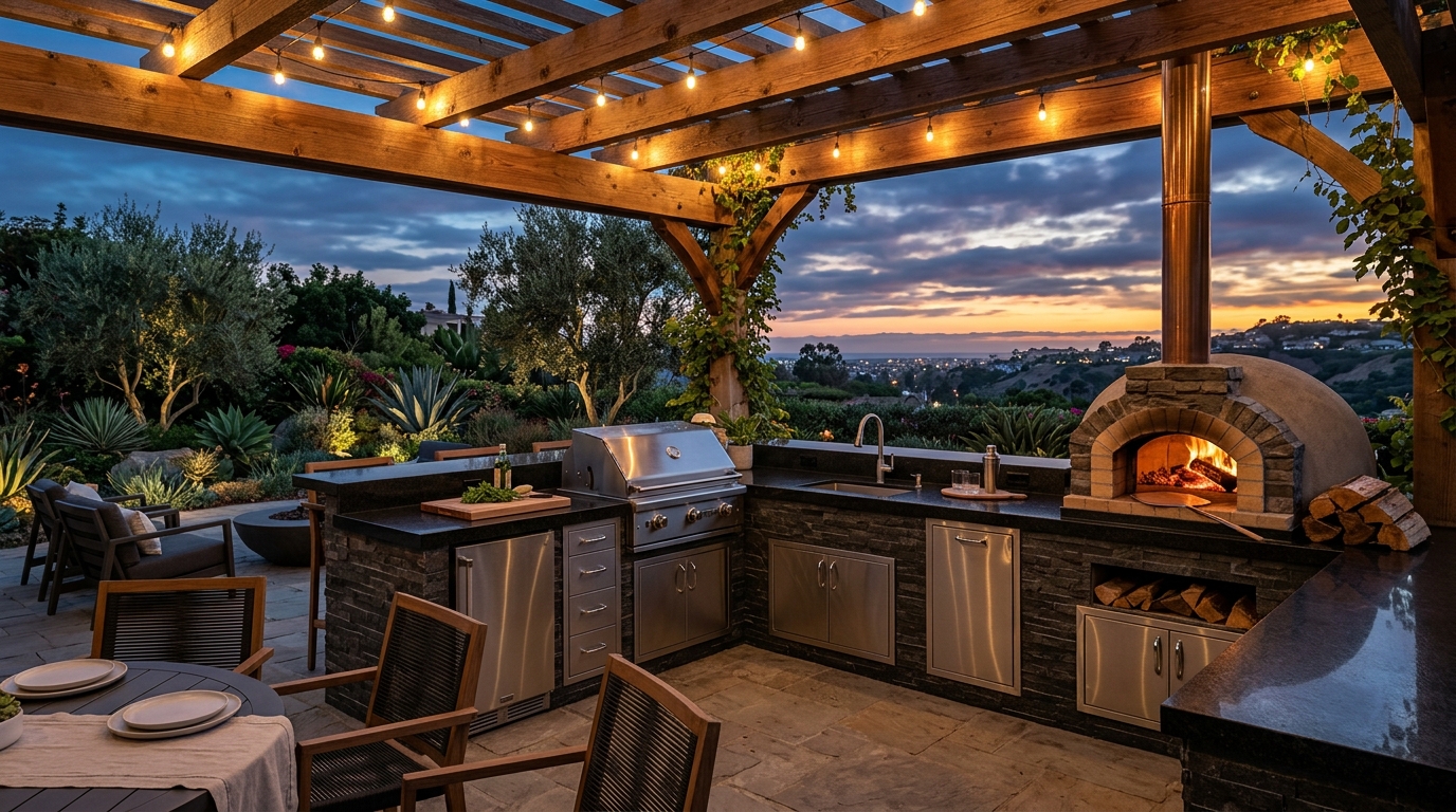Hardscape Project vinyl plank flooring installed in San Diego home by Hardscape Flow