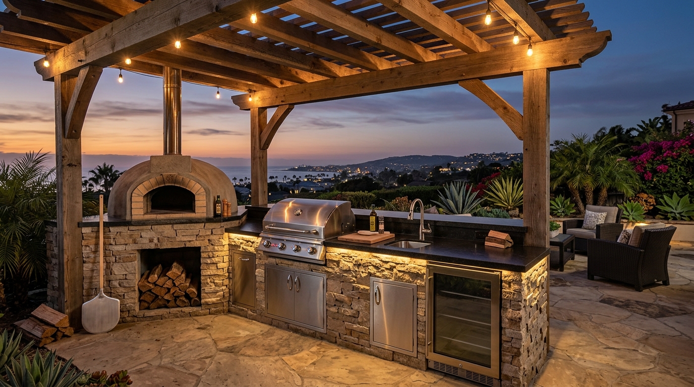 Hardscape Project vinyl plank flooring installed in San Diego home by Hardscape Flow