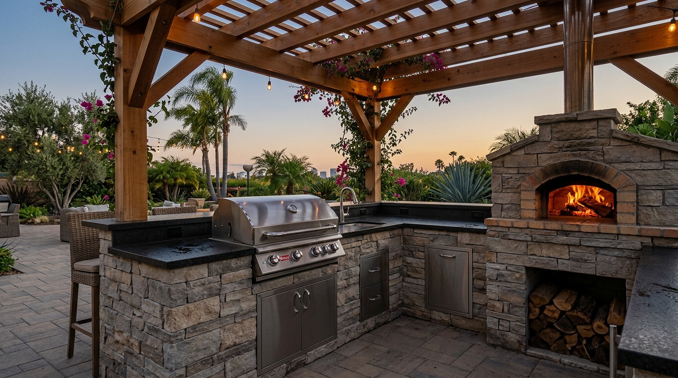 Hardscape Project vinyl plank flooring installed in San Diego home by Hardscape Flow