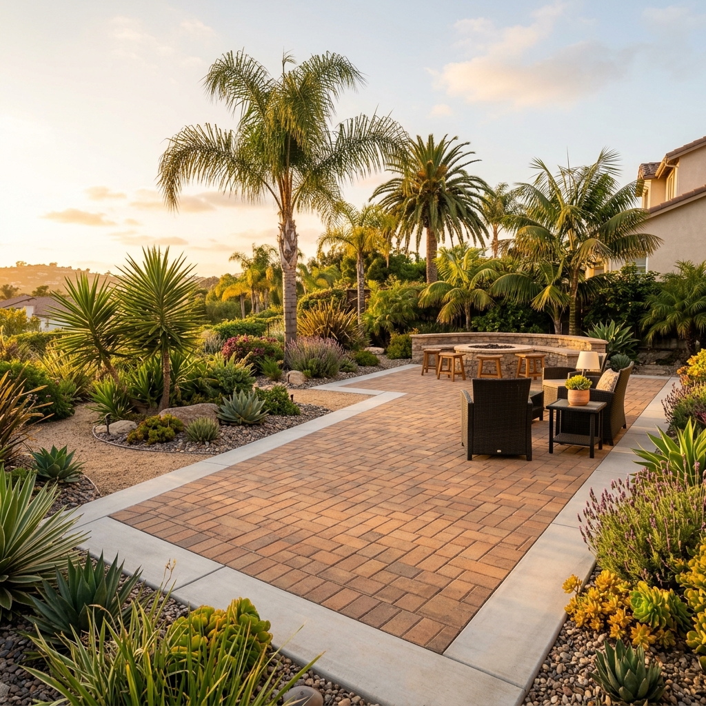 Hardscape Project vinyl plank flooring installed in San Diego home by Hardscape Flow