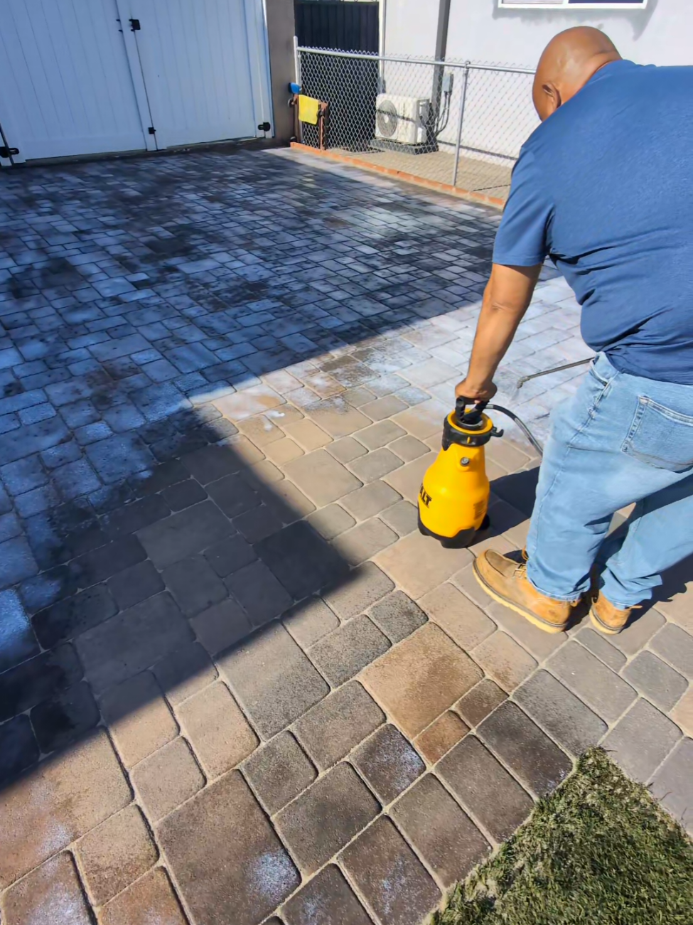 Paver Sealing & Resealing in San Diego: Protection, Color Enhancement & Joint Sand Stabilization