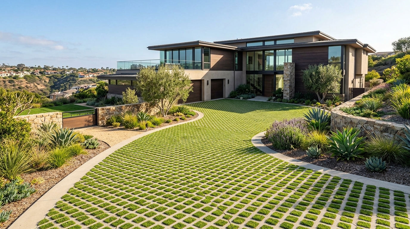 Hardscape Project vinyl plank flooring installed in San Diego home by Hardscape Flow