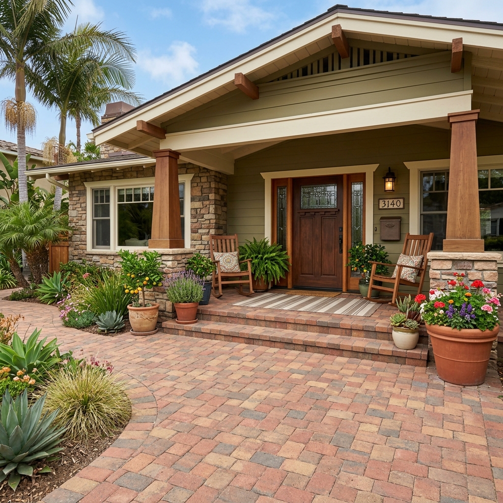 Belgard Charleston — Toscana Blend vinyl plank flooring installed in San Diego home by Hardscape Flow