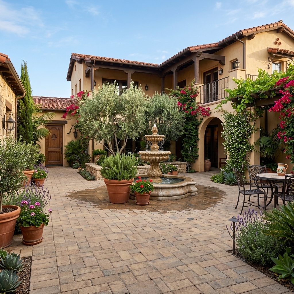 Belgard Catalina Grana — Sandstone vinyl plank flooring installed in San Diego home by Hardscape Flow
