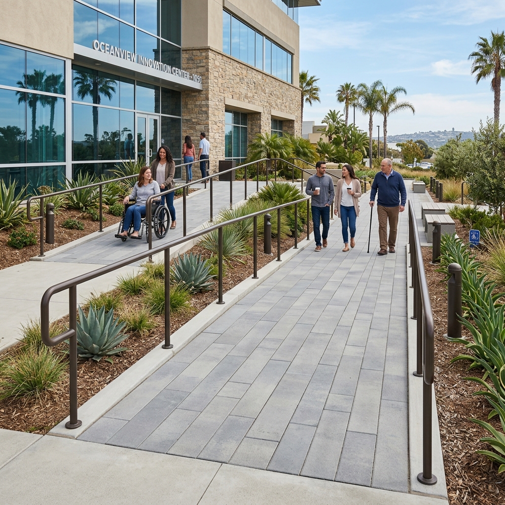 Belgard Catalina Grana — ADA Accessible vinyl plank flooring installed in San Diego home by Hardscape Flow