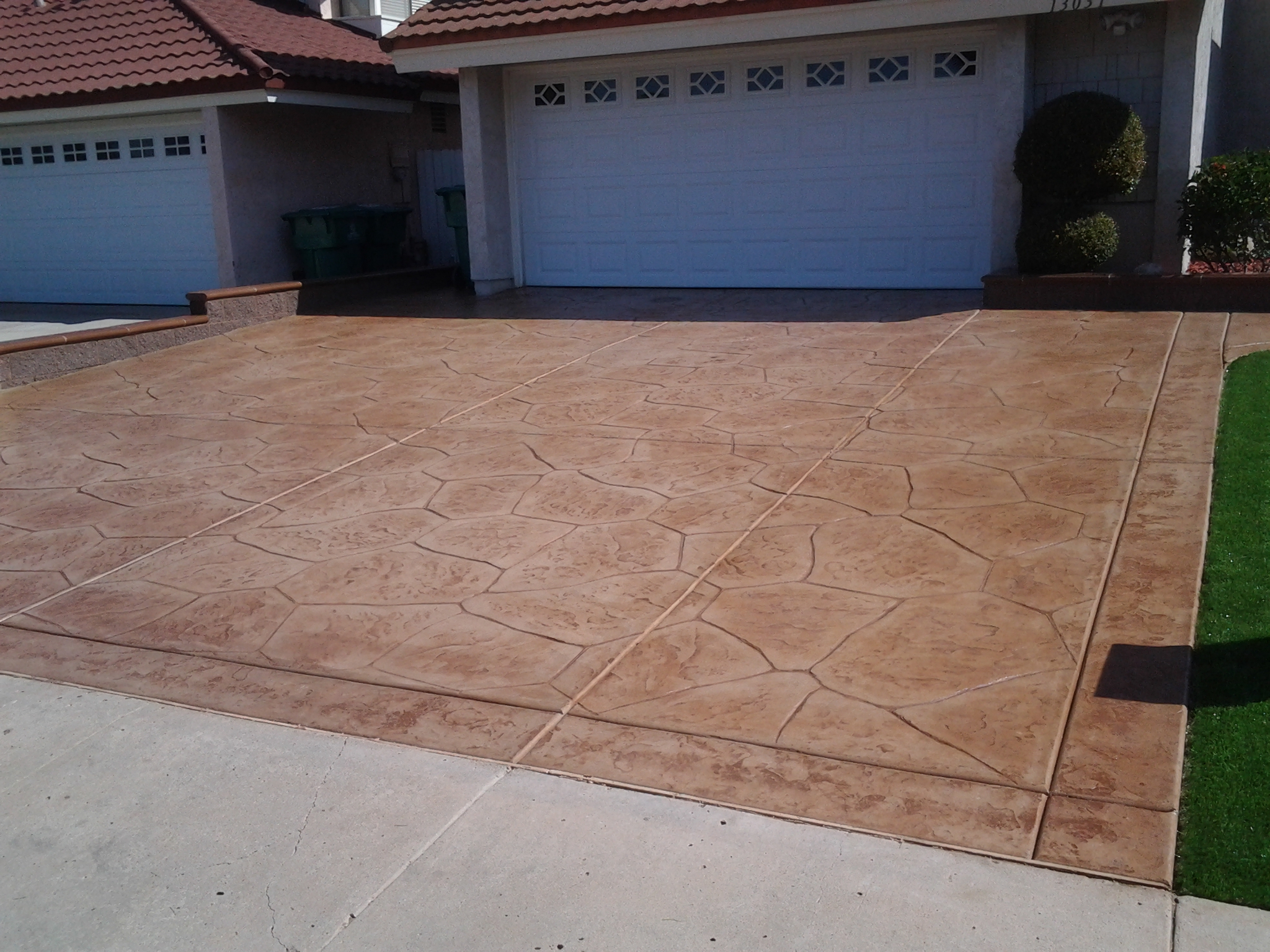 Paver Driveway — San Diego Project vinyl plank flooring installed in San Diego home by Hardscape Flow