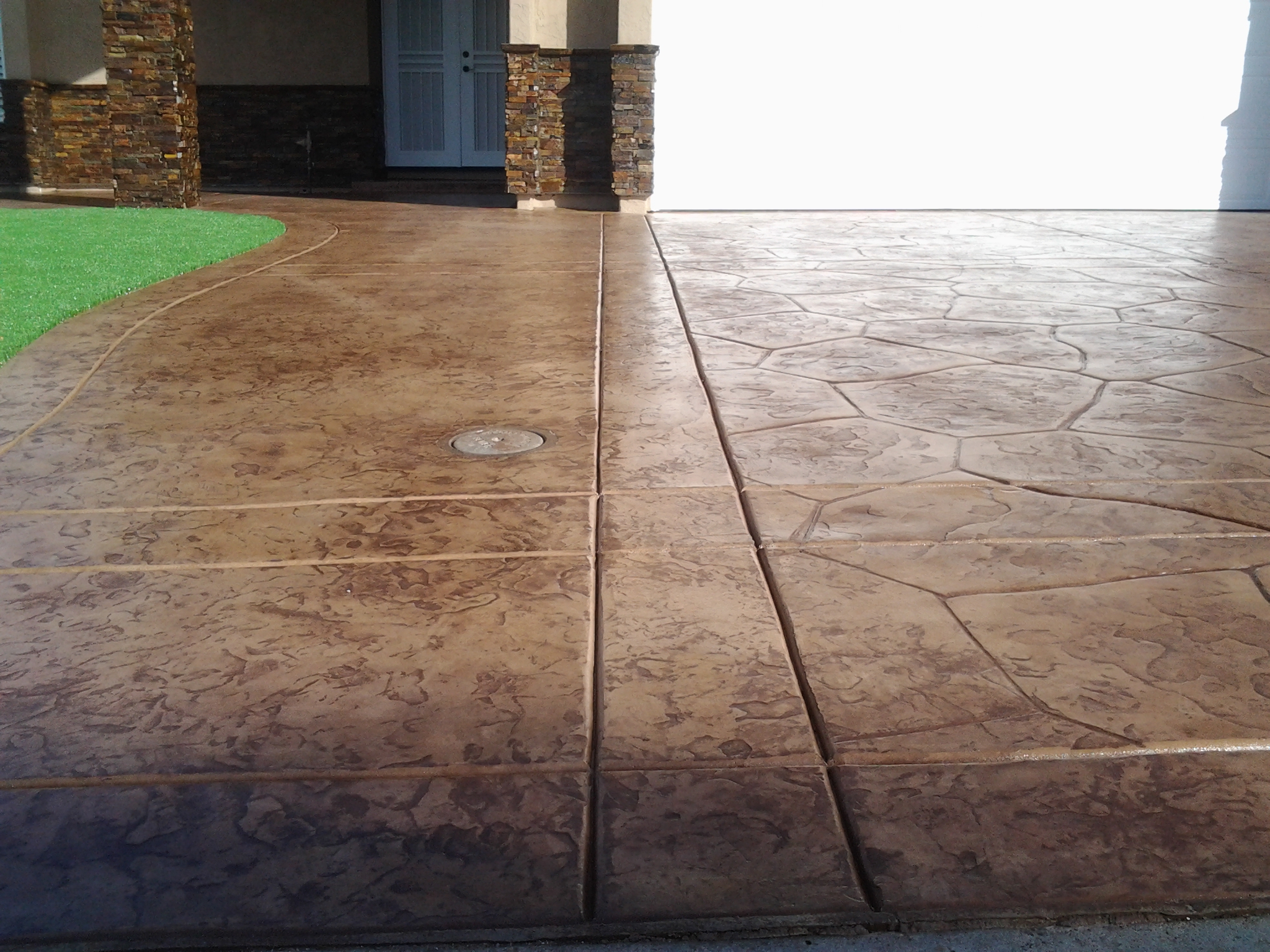 Paver Driveway — San Diego Project vinyl plank flooring installed in San Diego home by Hardscape Flow