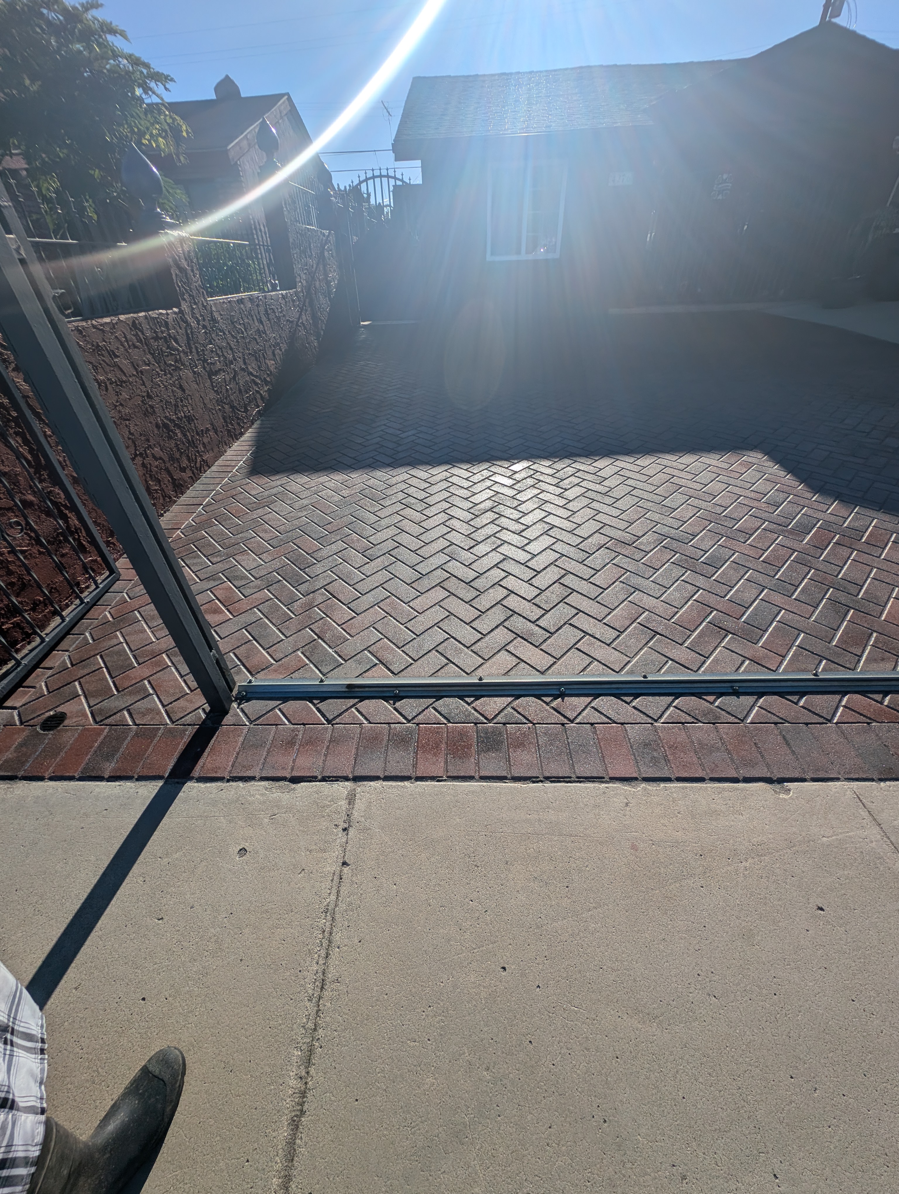 Paver Driveway — San Diego Project vinyl plank flooring installed in San Diego home by Hardscape Flow
