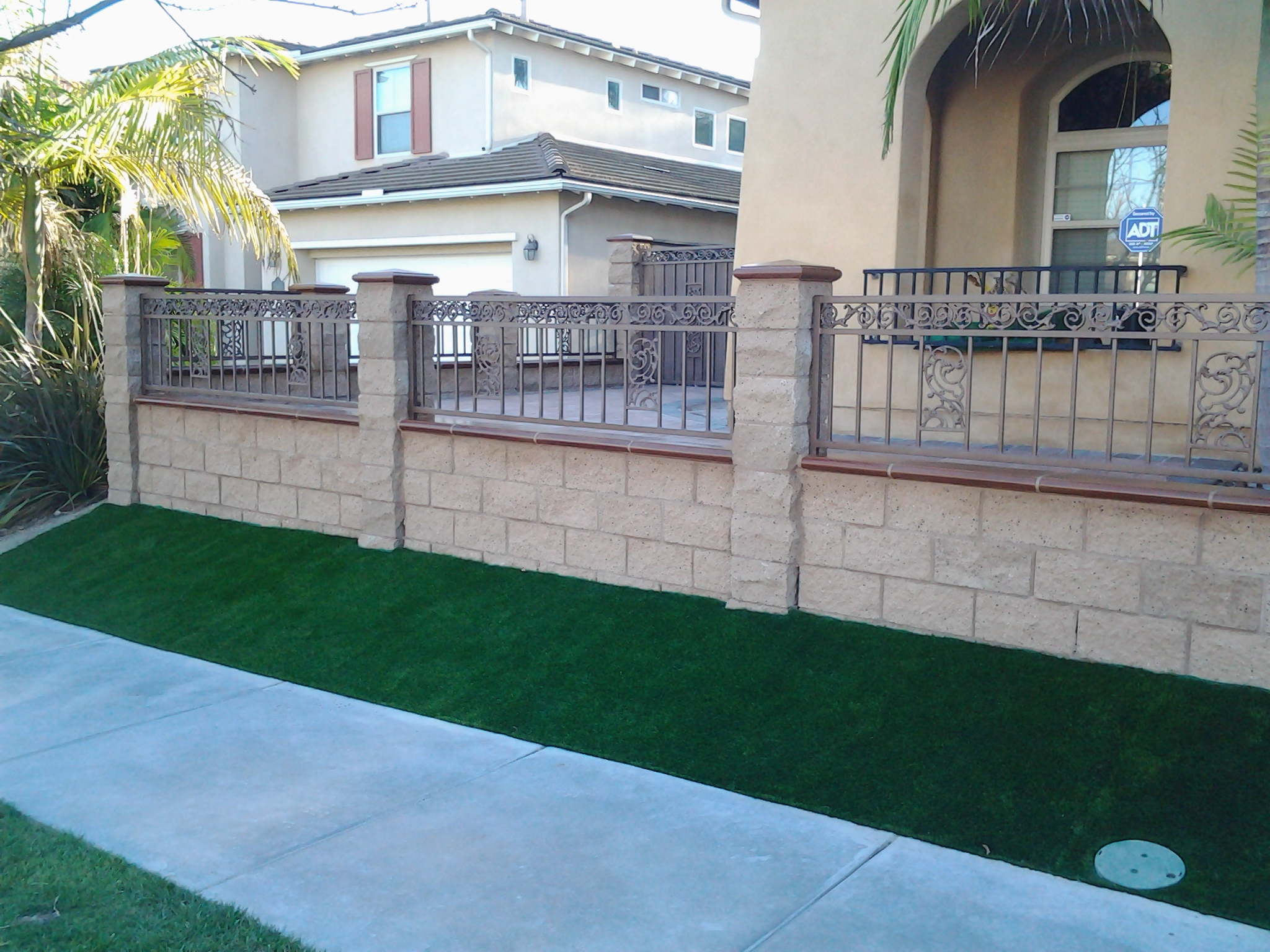 Fence Installation — San Diego Project vinyl plank flooring installed in San Diego home by Hardscape Flow
