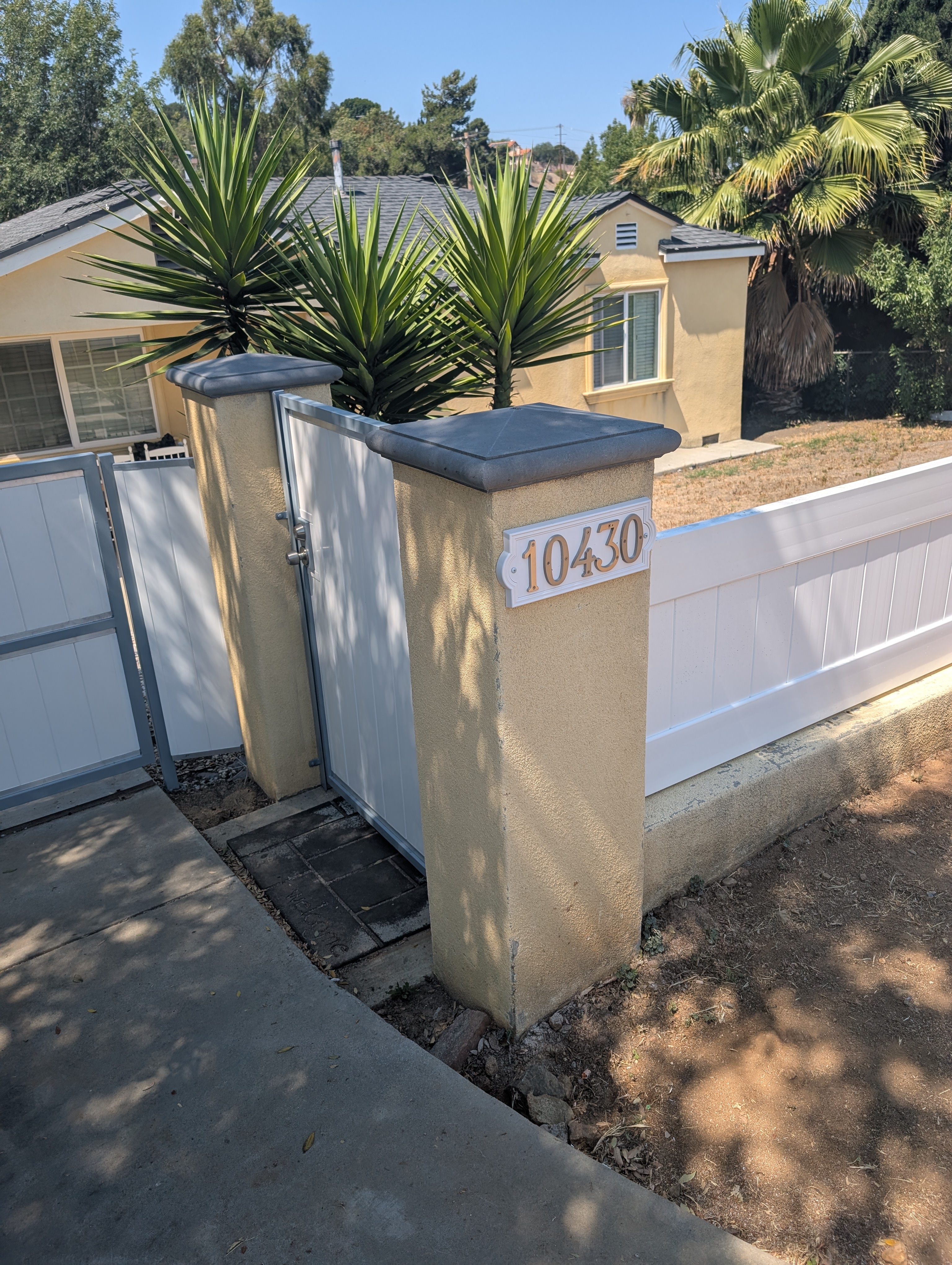 Fence Installation — San Diego Project vinyl plank flooring installed in San Diego home by Hardscape Flow