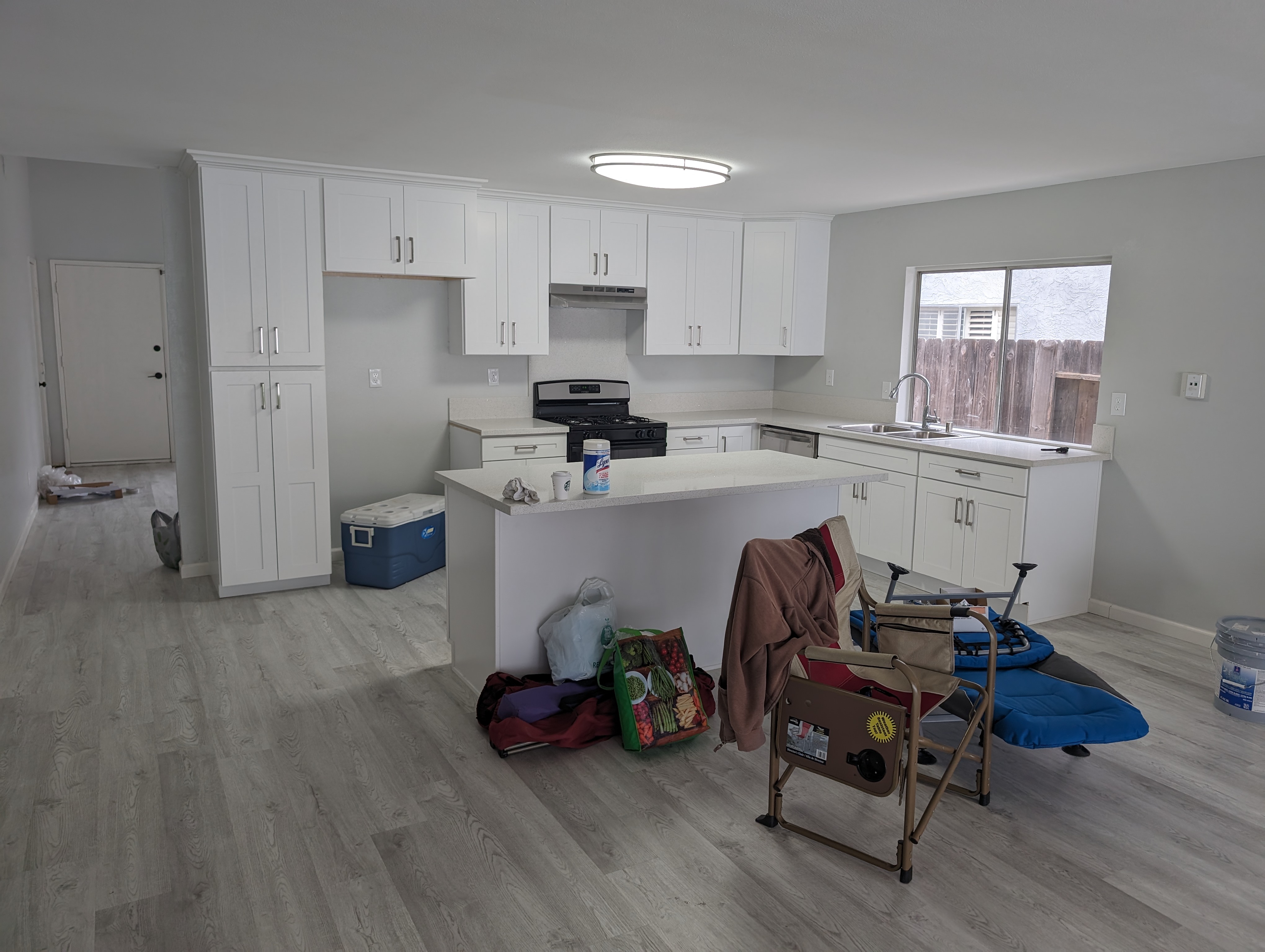 Interior Remodel — San Diego Project vinyl plank flooring installed in San Diego home by Hardscape Flow