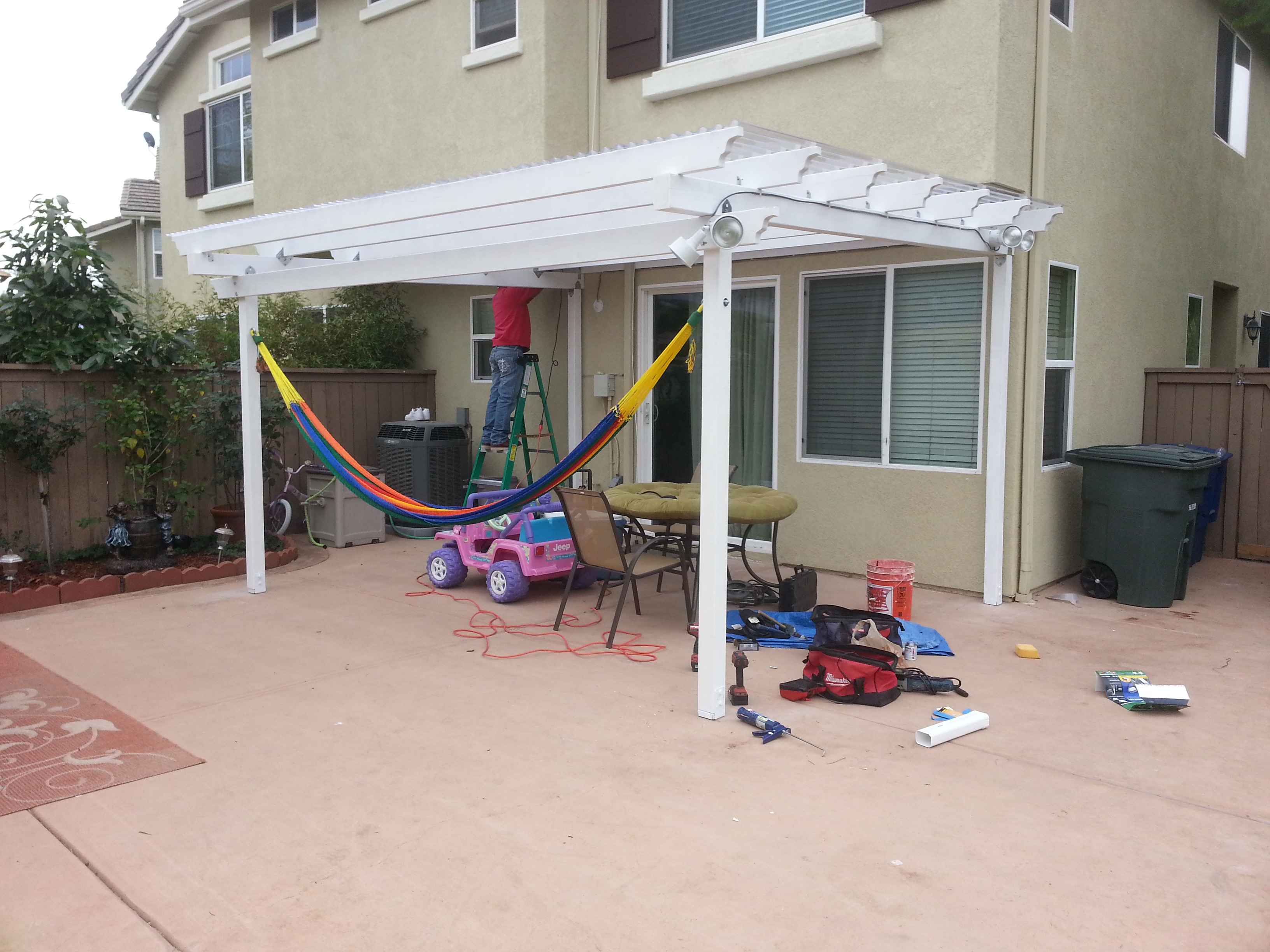 Paver Patio — San Diego Project vinyl plank flooring installed in San Diego home by Hardscape Flow