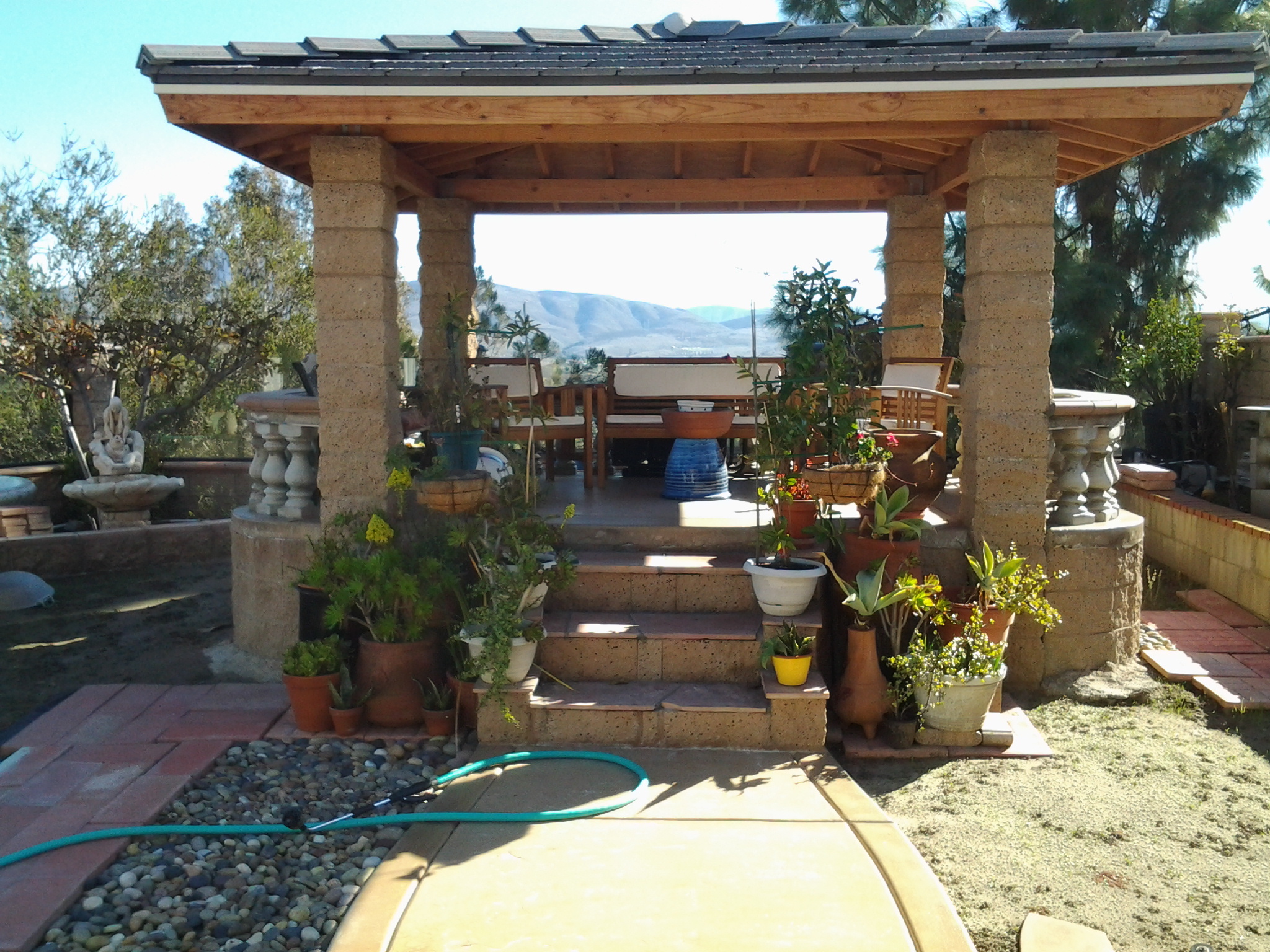Paver Patio — San Diego Project vinyl plank flooring installed in San Diego home by Hardscape Flow