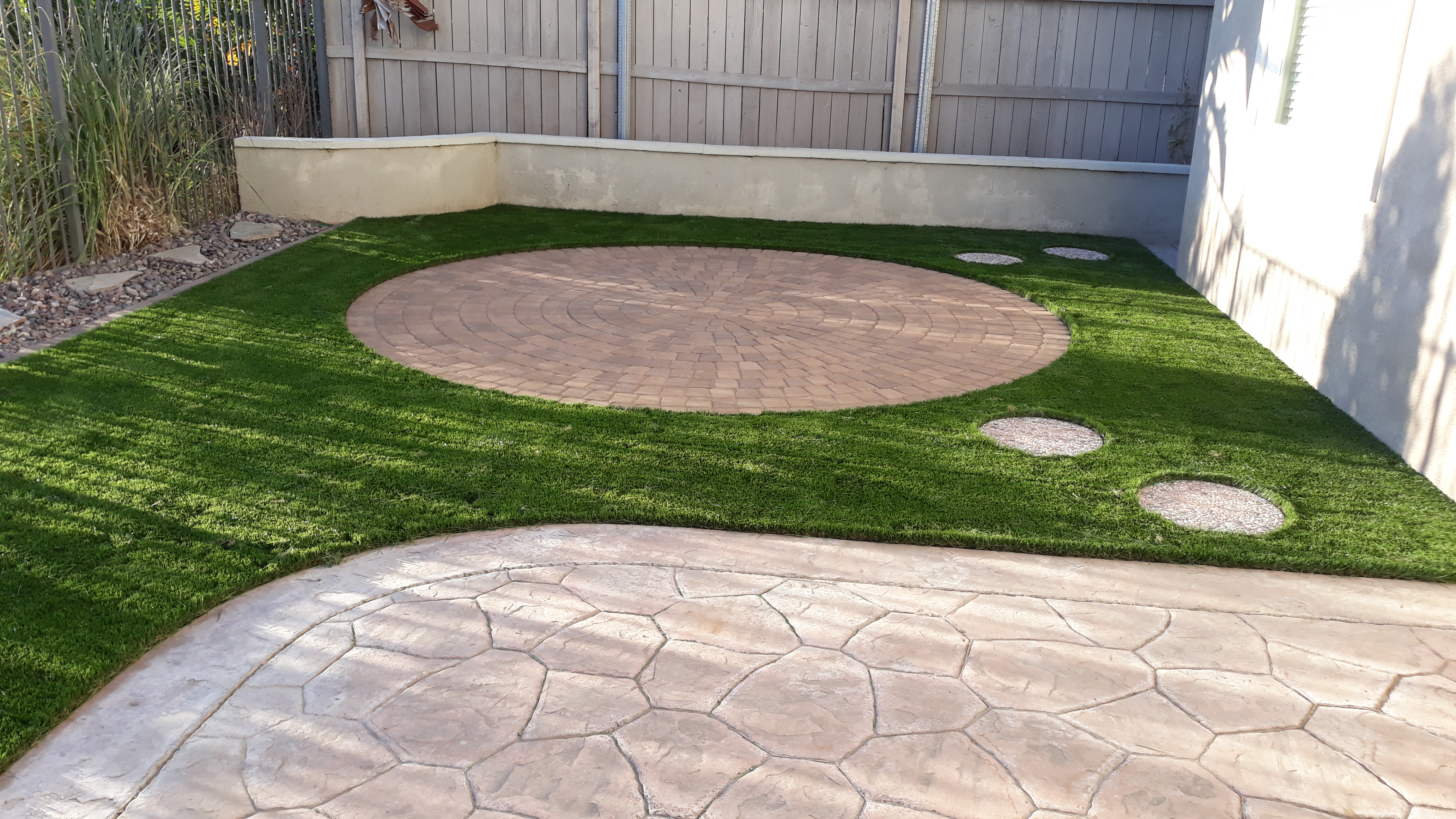 Artificial Turf Installation — San Diego Project vinyl plank flooring installed in San Diego home by Hardscape Flow