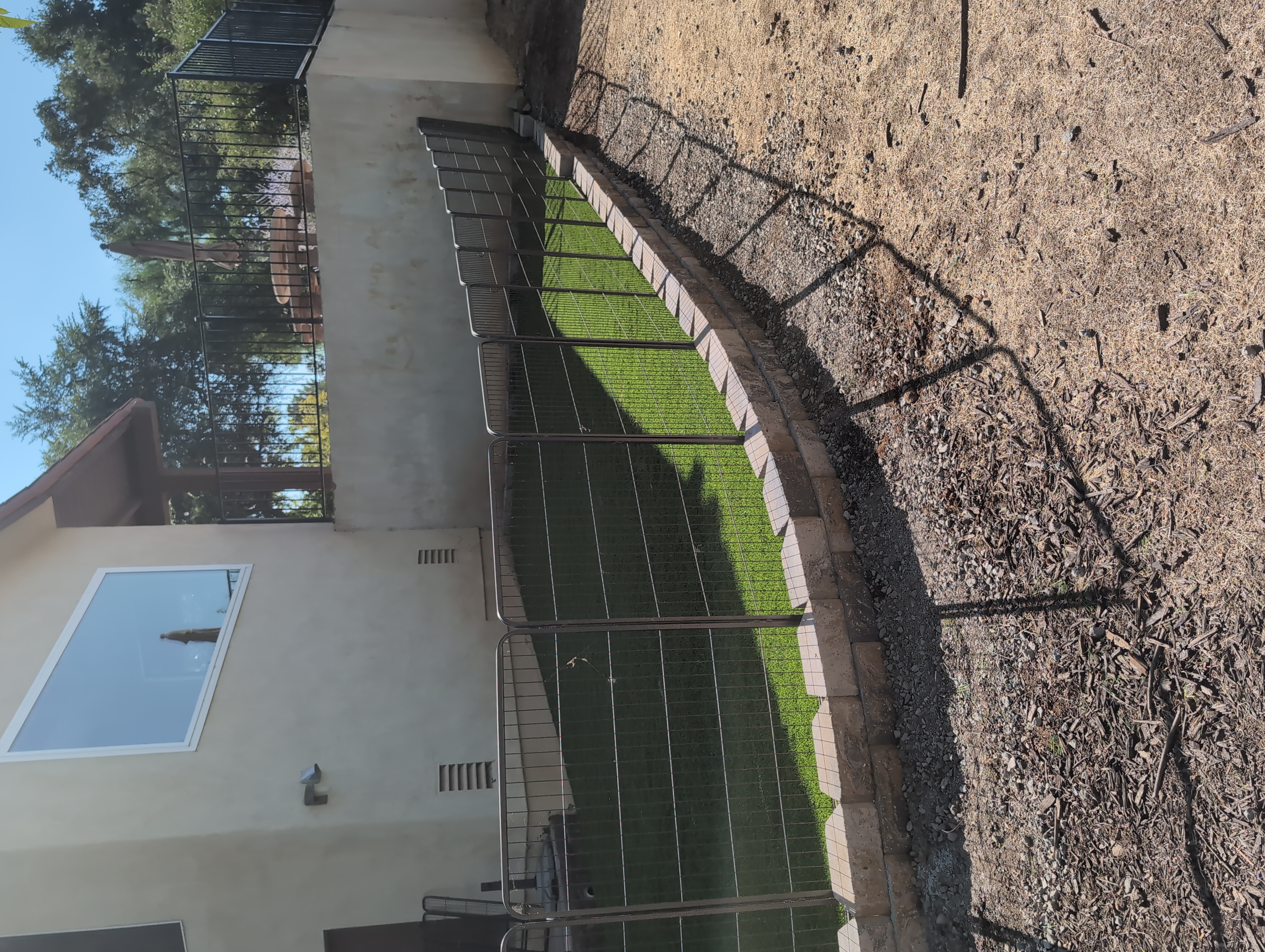 Artificial Turf Installation — San Diego Project vinyl plank flooring installed in San Diego home by Hardscape Flow