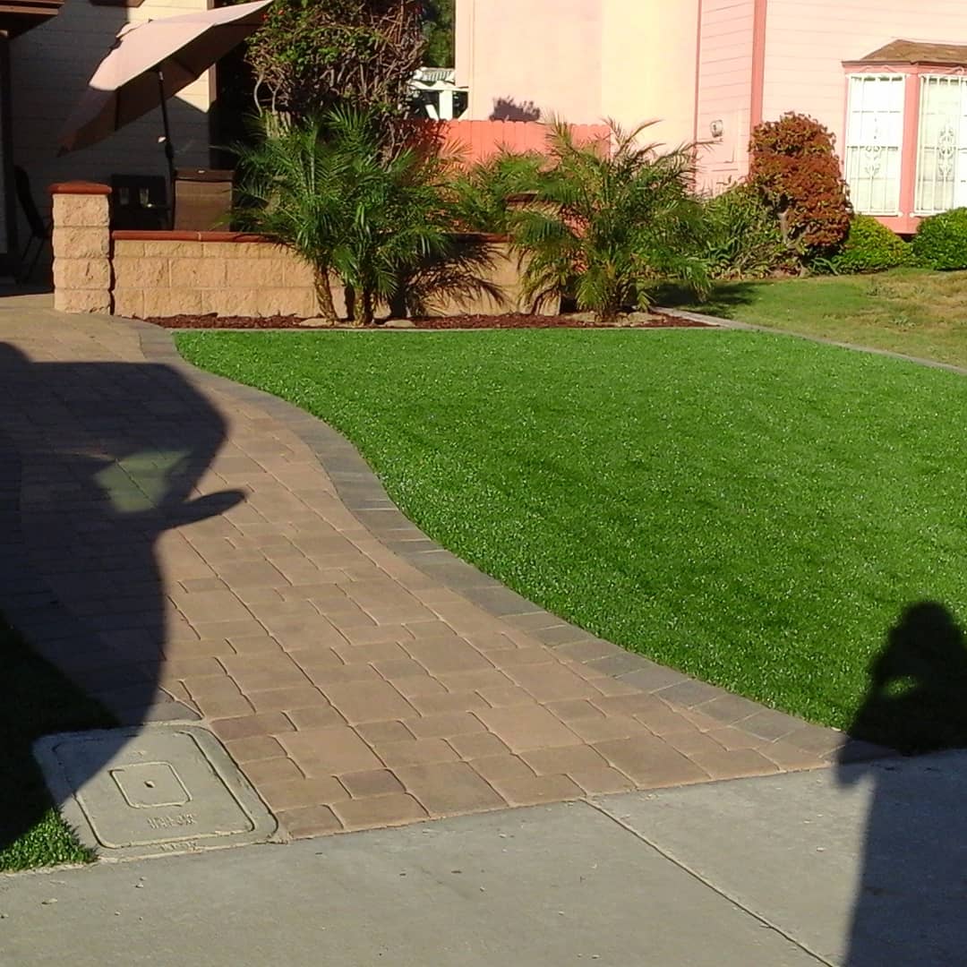 Artificial Turf Installation — San Diego Project vinyl plank flooring installed in San Diego home by Hardscape Flow