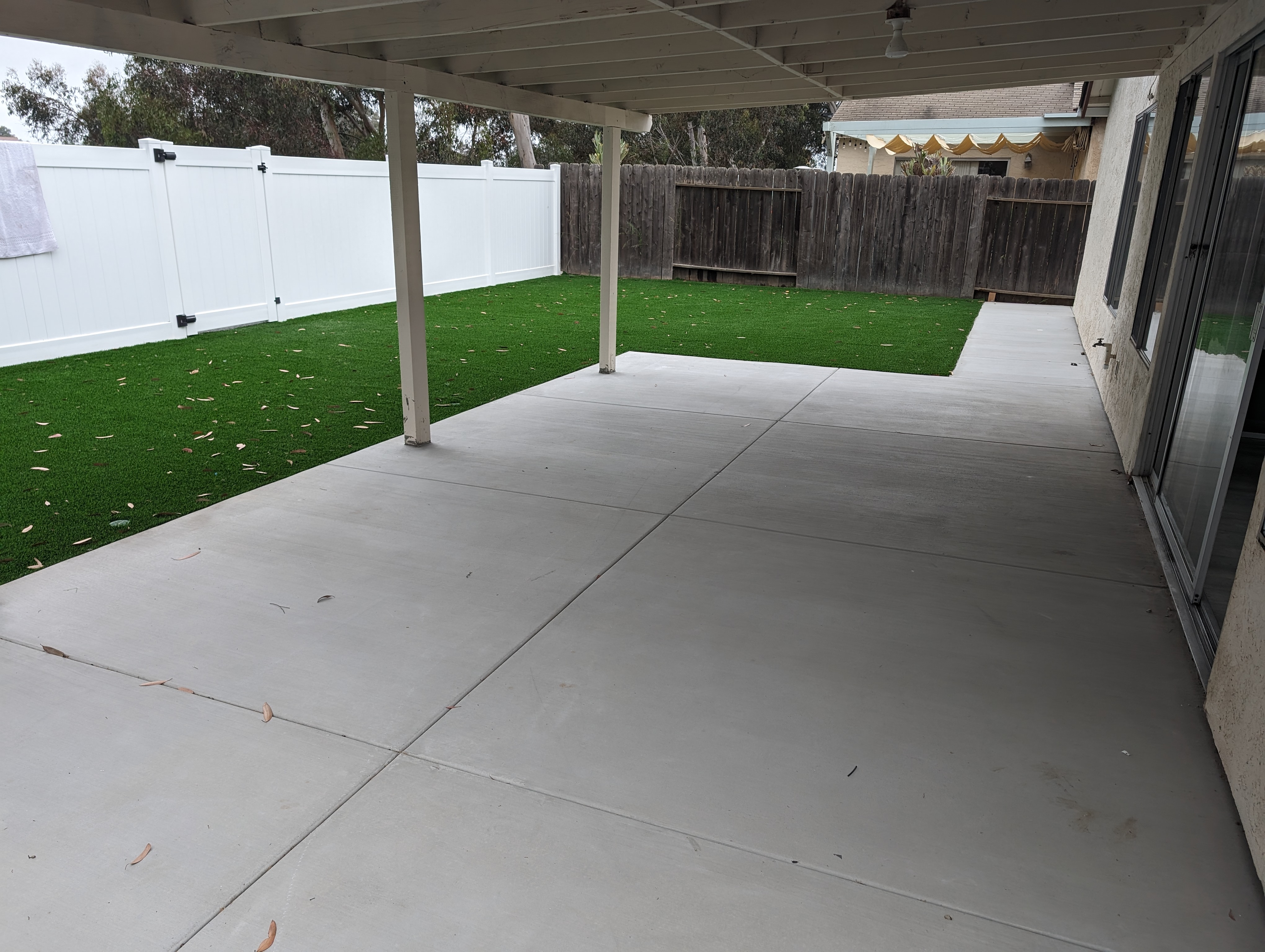 Artificial Turf Installation — San Diego Project vinyl plank flooring installed in San Diego home by Hardscape Flow