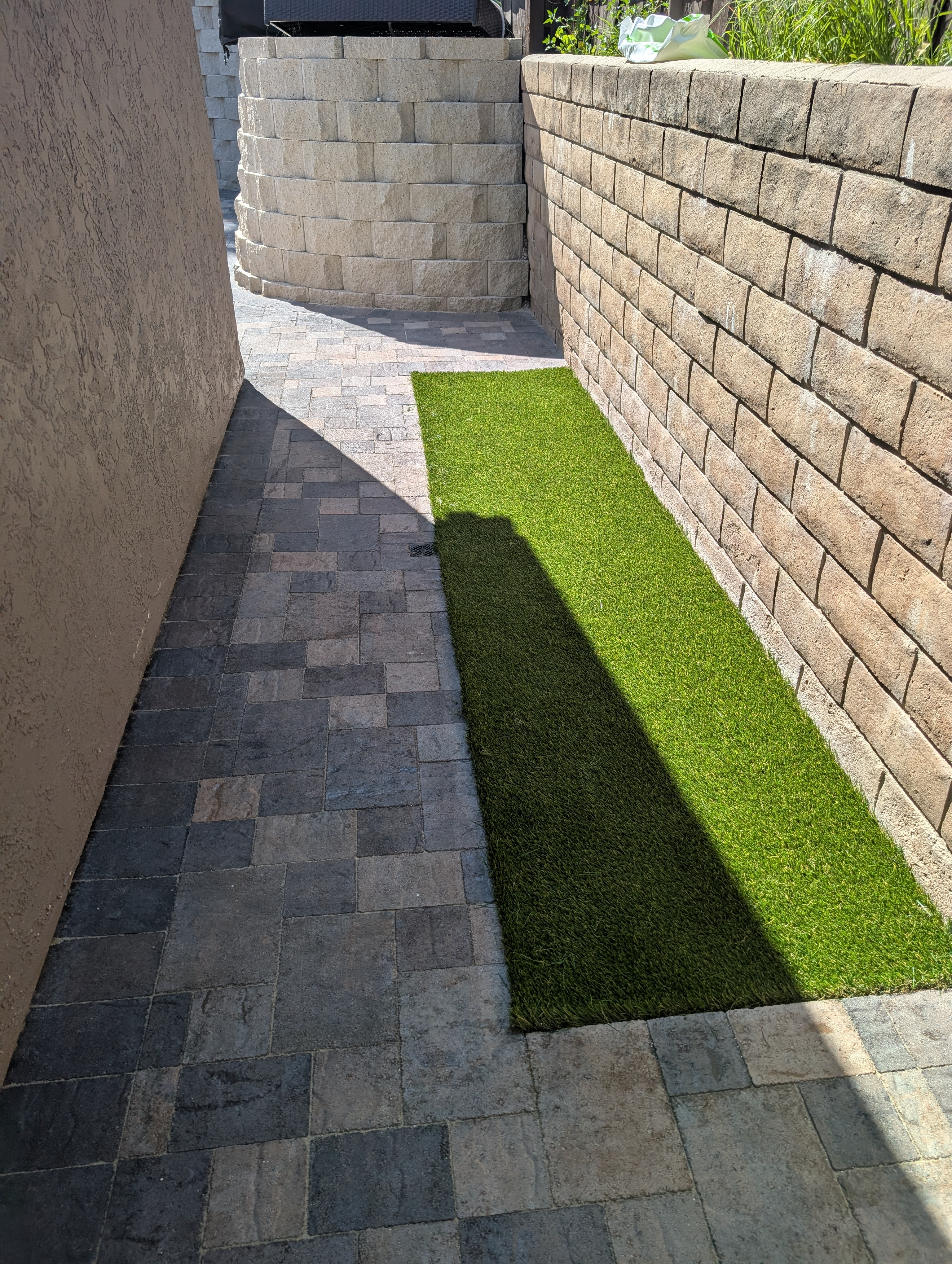 Artificial Turf Installation — San Diego Project vinyl plank flooring installed in San Diego home by Hardscape Flow