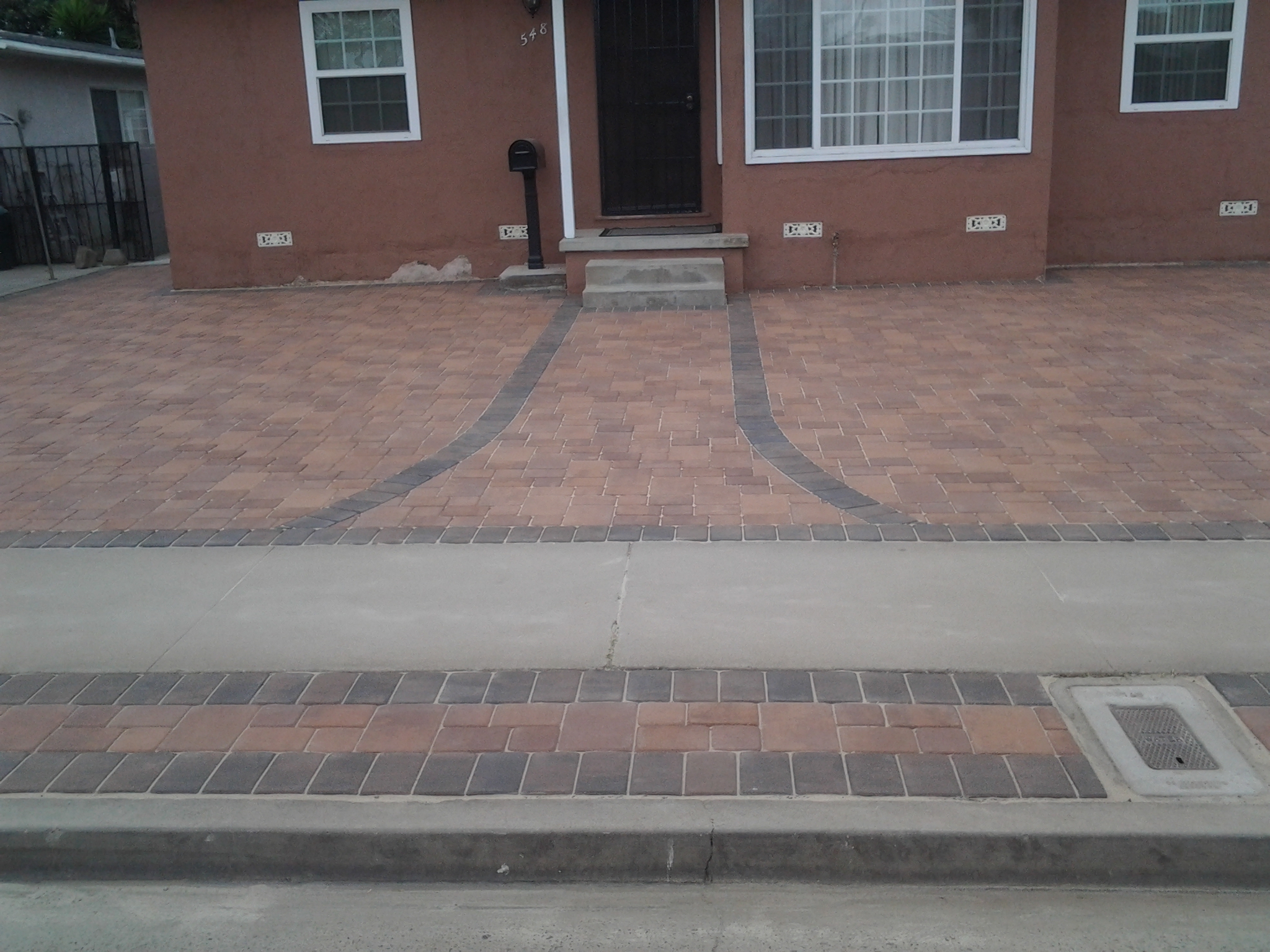 Paver Walkway — San Diego Project vinyl plank flooring installed in San Diego home by Hardscape Flow