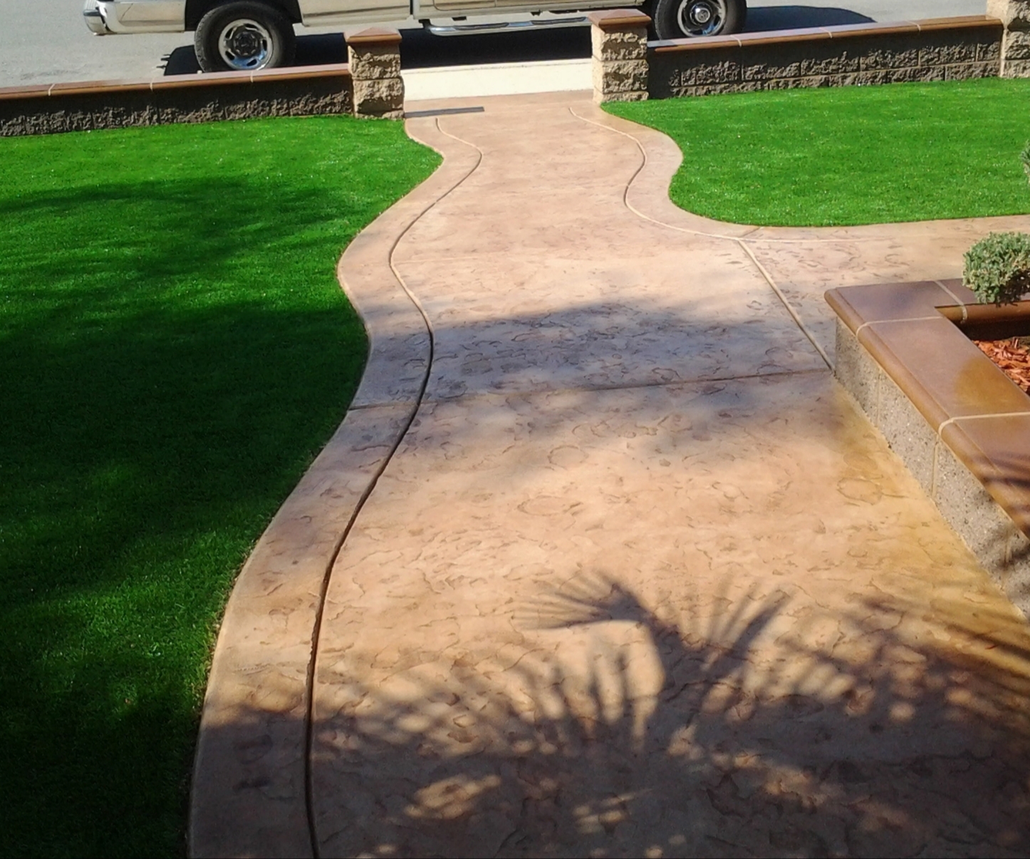 Paver Walkway — San Diego Project vinyl plank flooring installed in San Diego home by Hardscape Flow