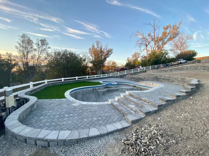 Paver Walkway — San Diego Project vinyl plank flooring installed in San Diego home by Hardscape Flow