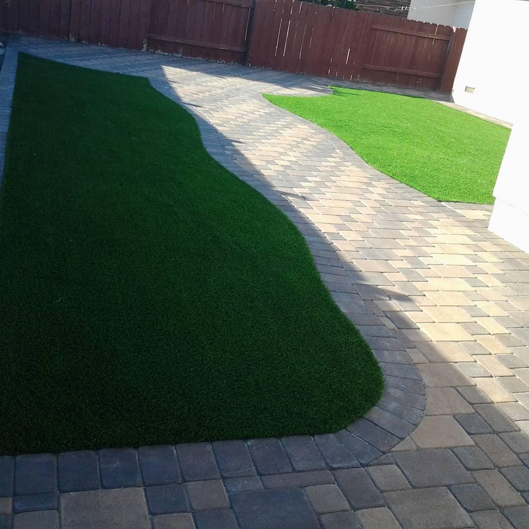 Paver Walkway — San Diego Project vinyl plank flooring installed in San Diego home by Hardscape Flow