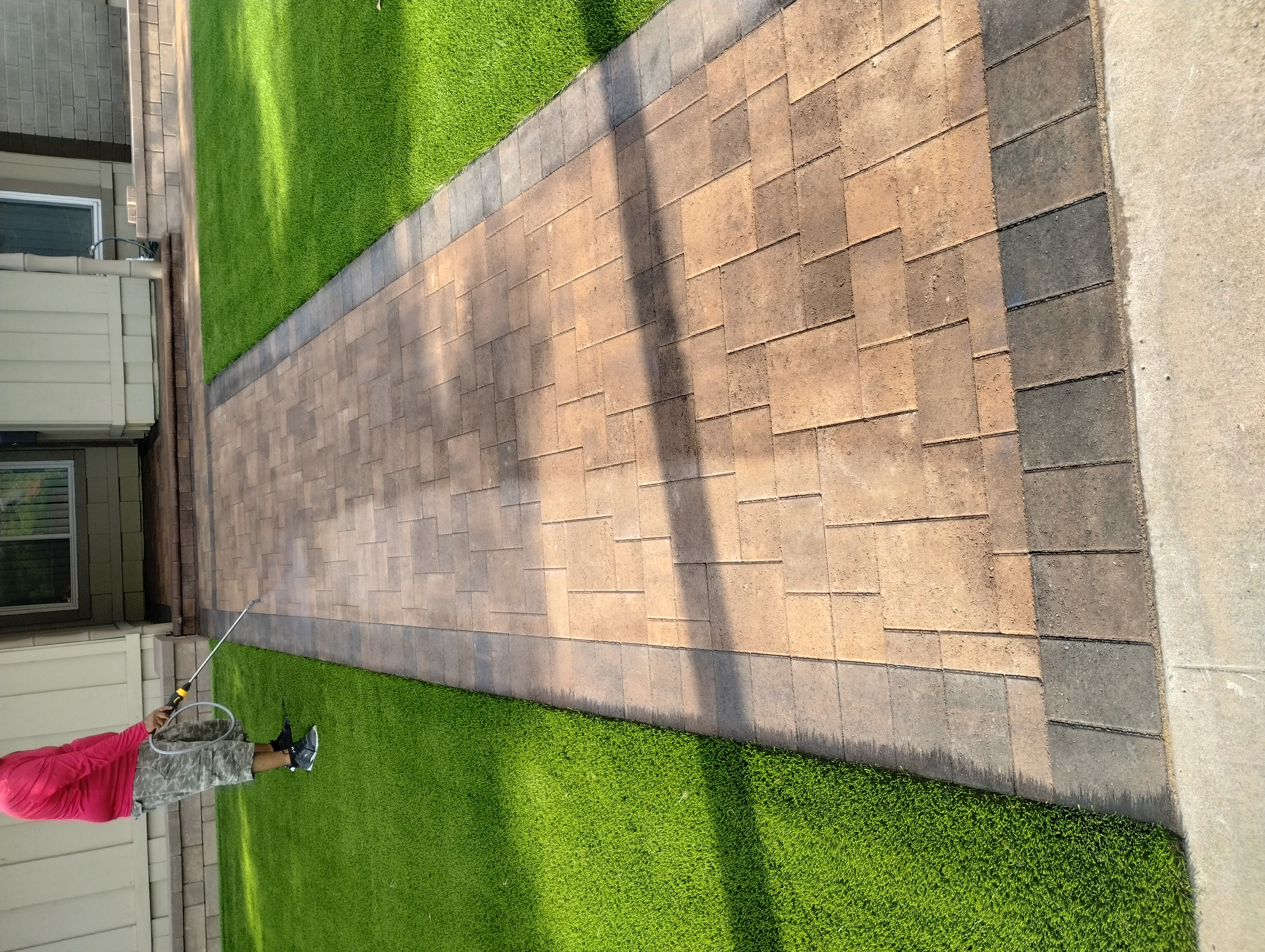 Paver Walkway — San Diego Project vinyl plank flooring installed in San Diego home by Hardscape Flow