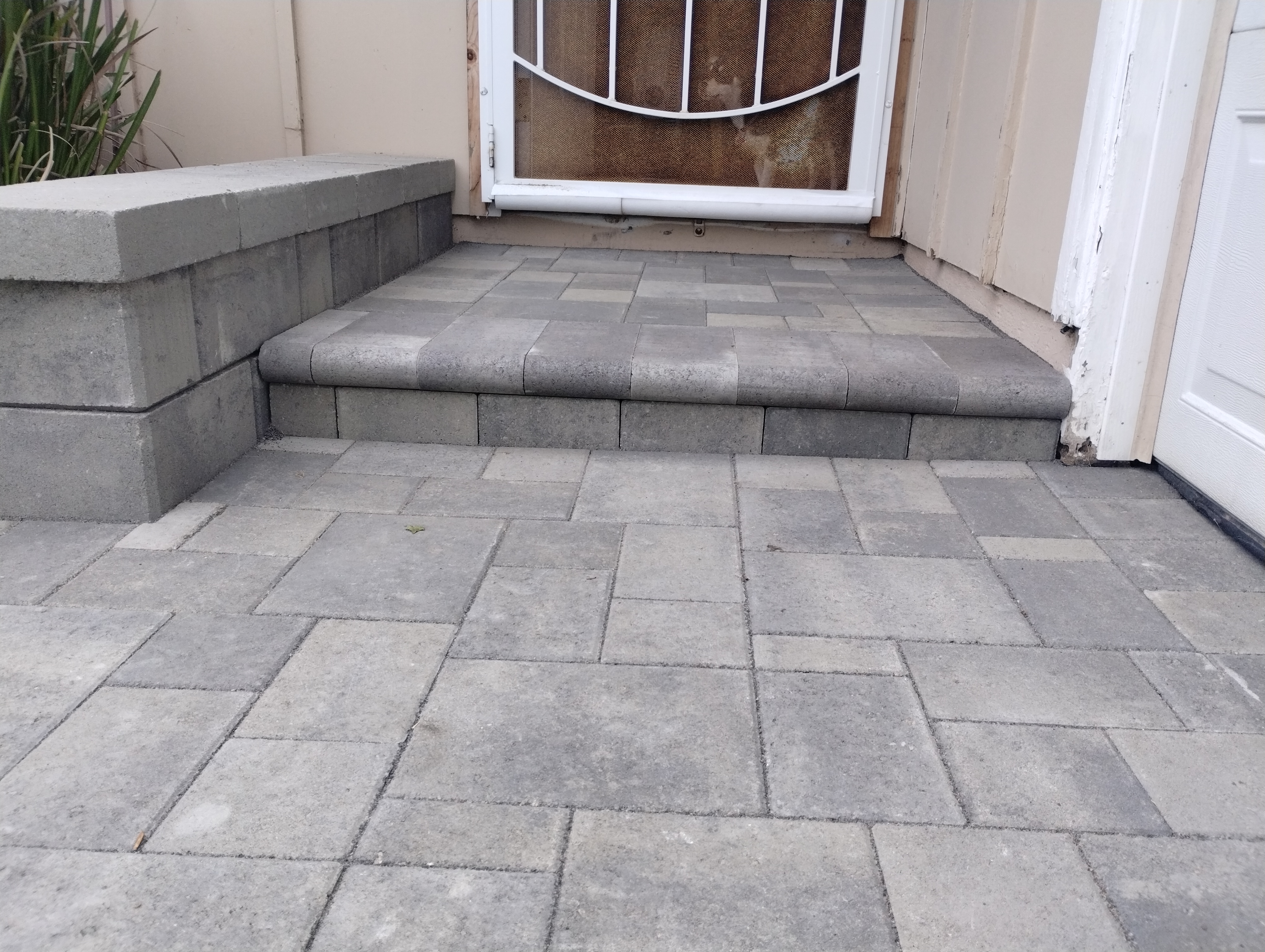 Paver Walkway — San Diego Project vinyl plank flooring installed in San Diego home by Hardscape Flow