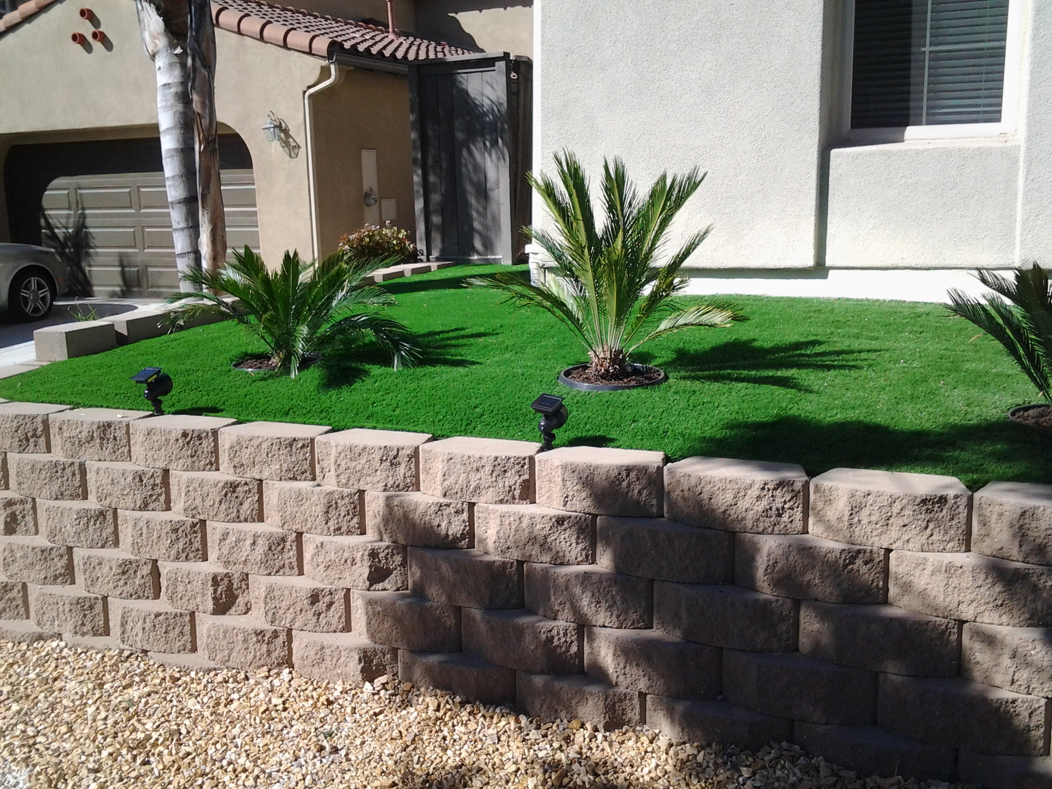 Retaining Wall — San Diego Project vinyl plank flooring installed in San Diego home by Hardscape Flow