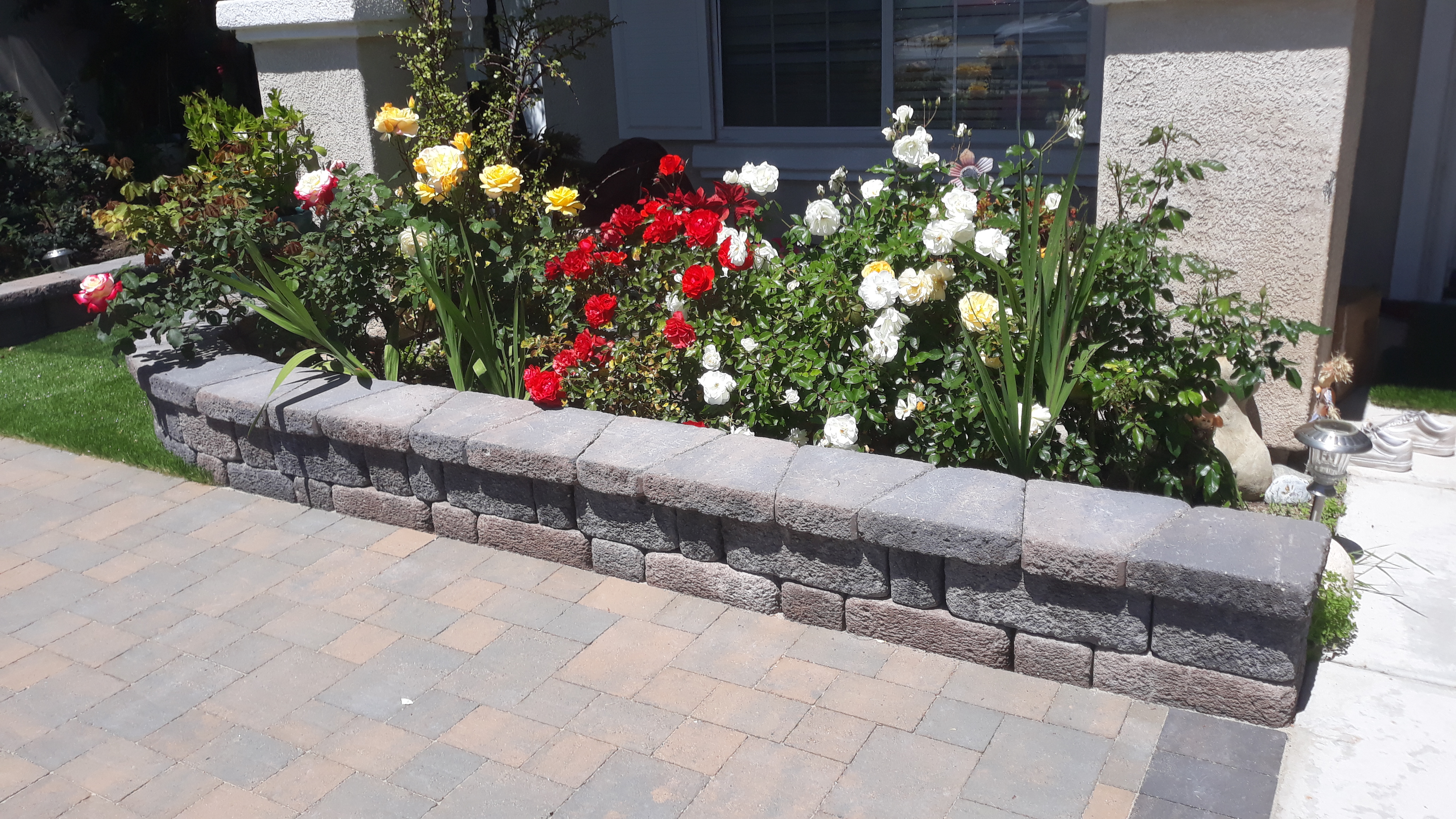 Retaining Wall — San Diego Project vinyl plank flooring installed in San Diego home by Hardscape Flow