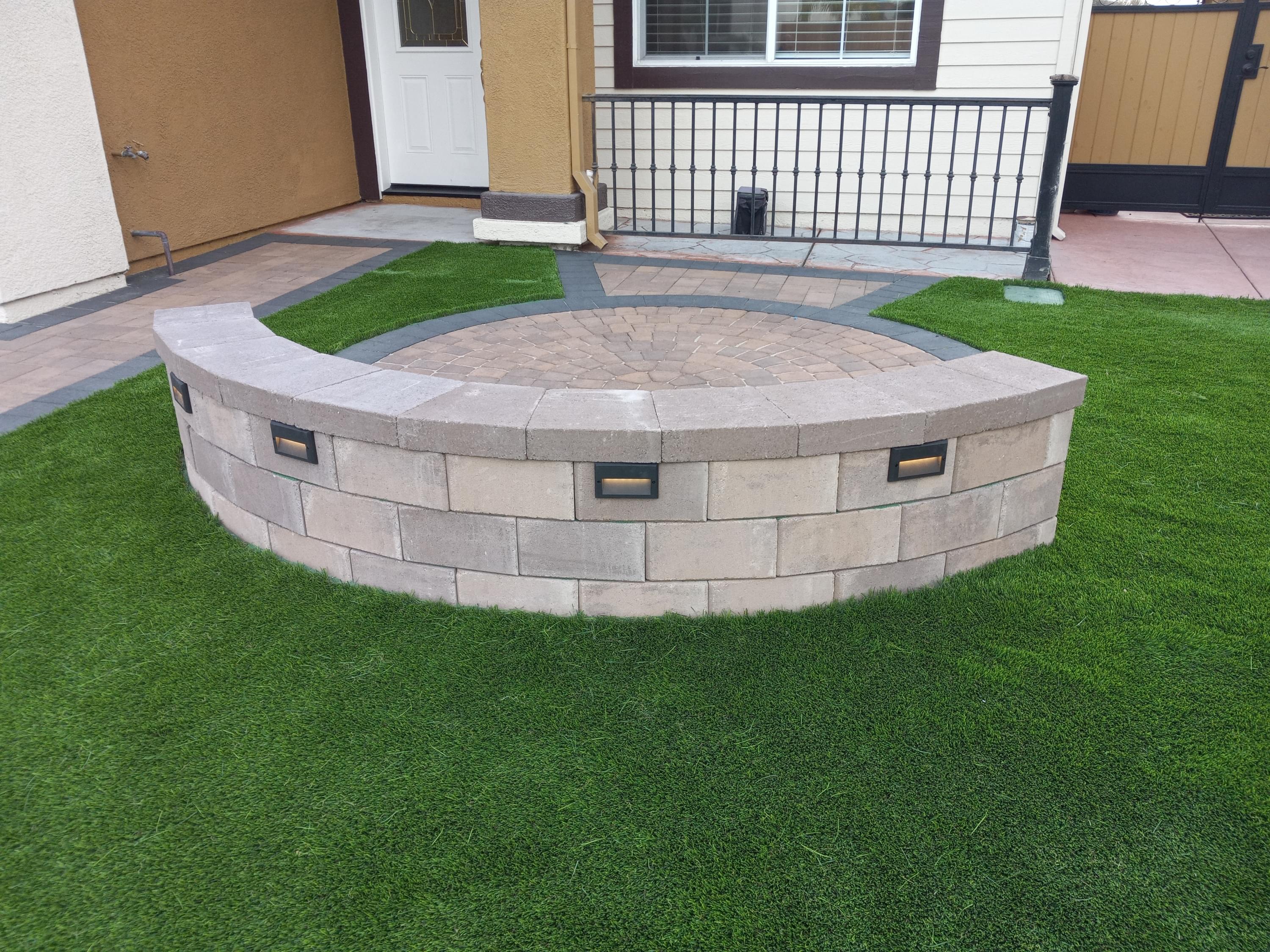Retaining Wall — San Diego Project vinyl plank flooring installed in San Diego home by Hardscape Flow