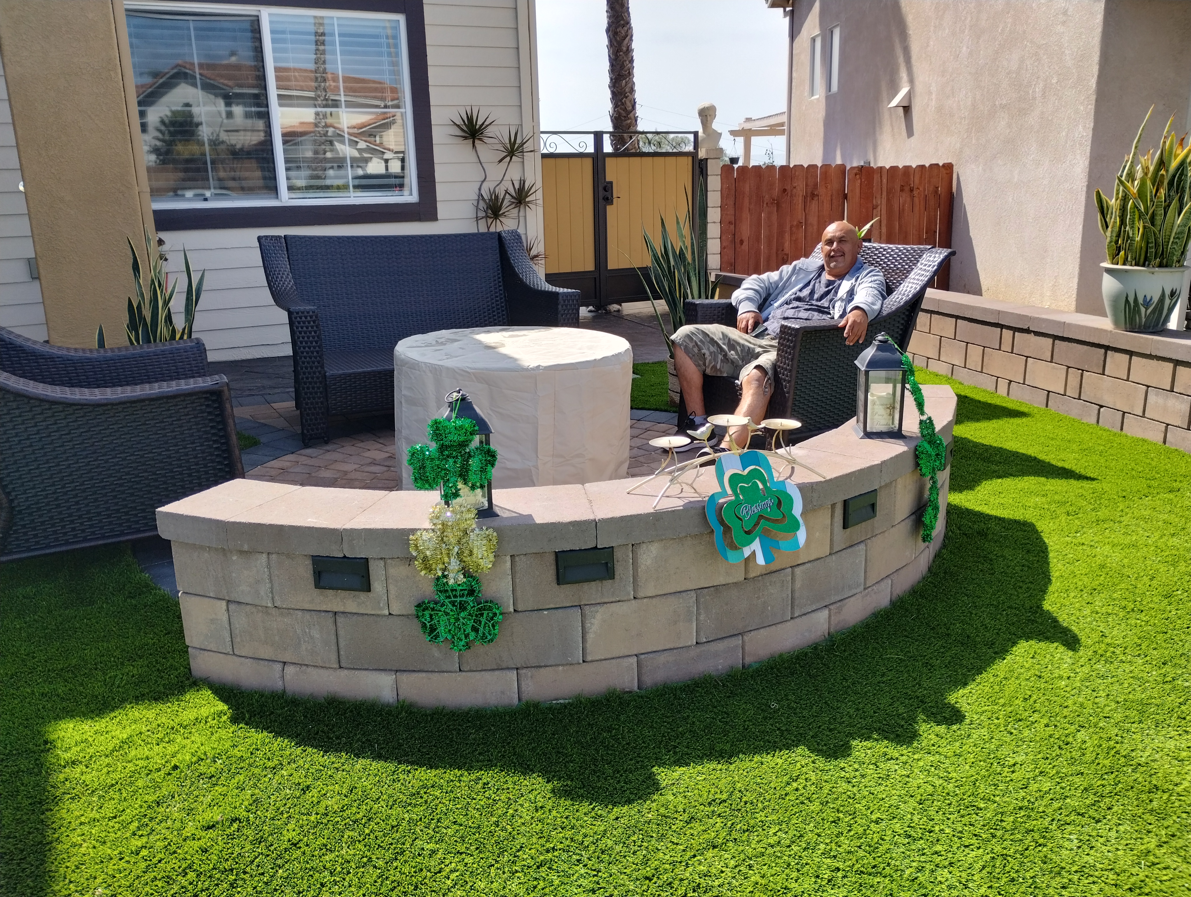 Retaining Wall — San Diego Project vinyl plank flooring installed in San Diego home by Hardscape Flow