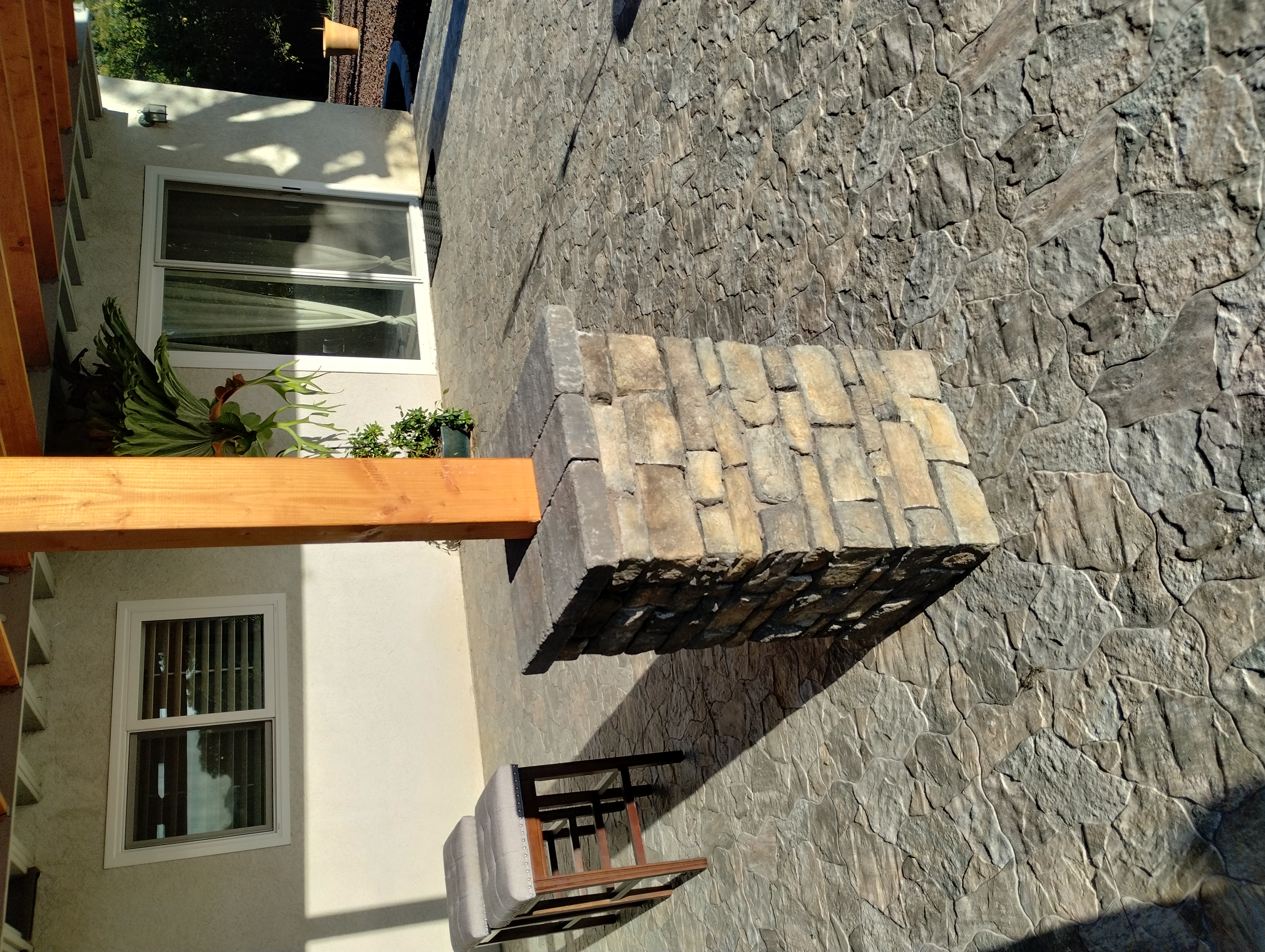 Retaining Wall — San Diego Project vinyl plank flooring installed in San Diego home by Hardscape Flow