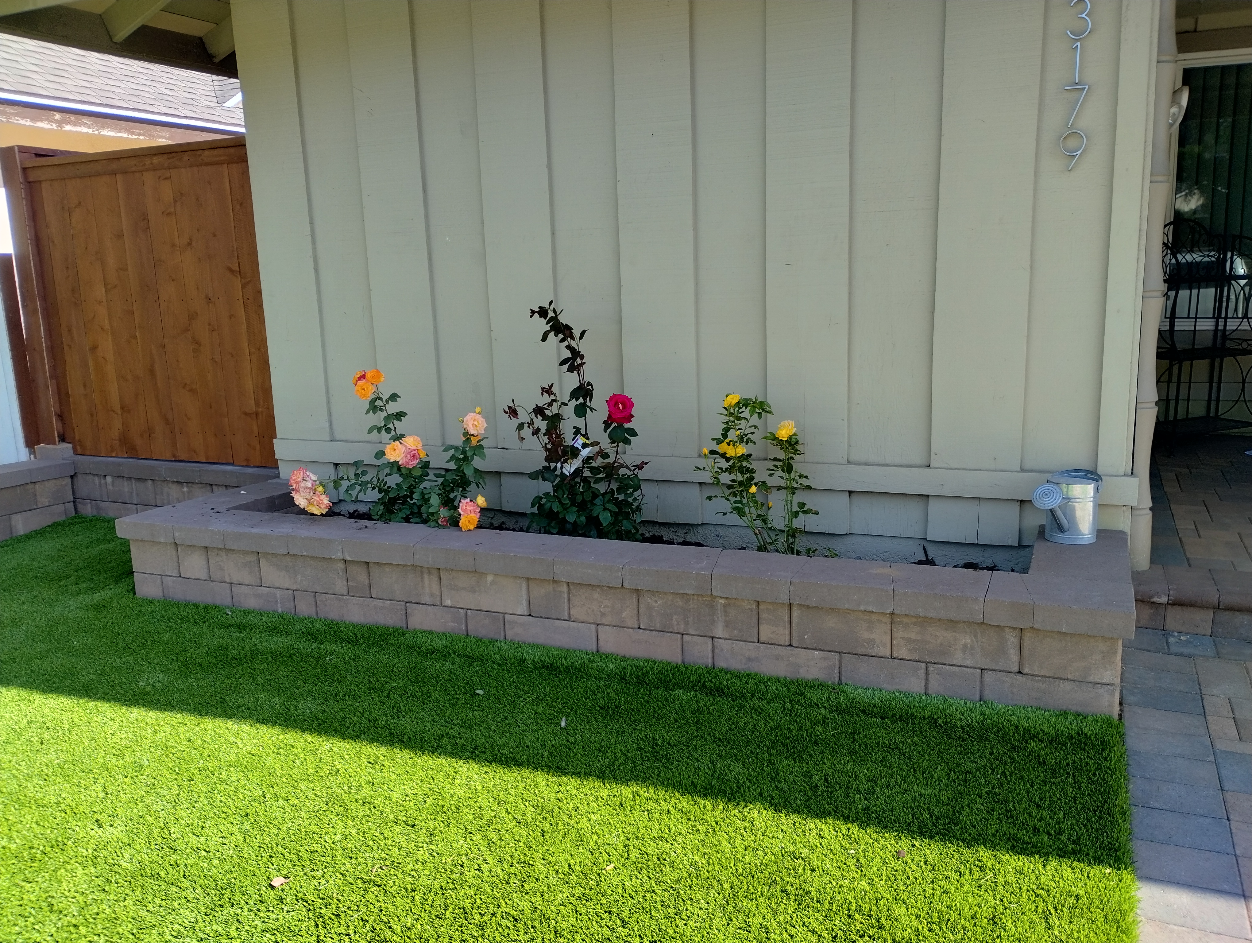 Retaining Wall — San Diego Project vinyl plank flooring installed in San Diego home by Hardscape Flow