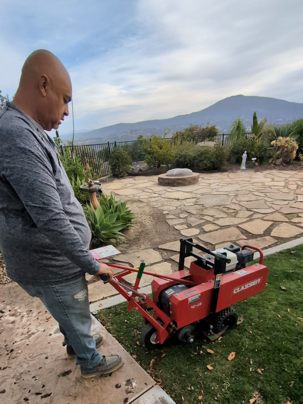Mechanical Sod Removal & Lawn Excavation in San Diego: Classen SC-18 Turf Prep
