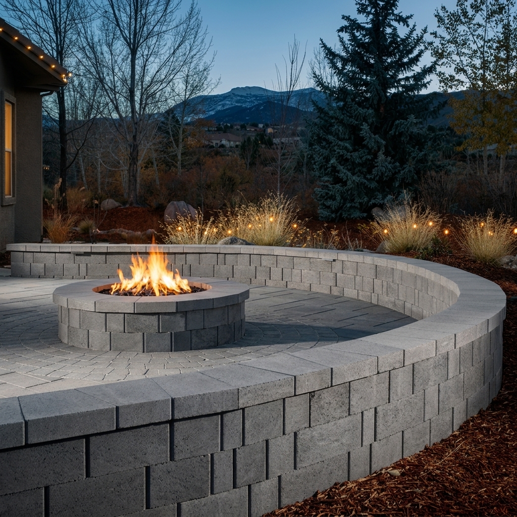 Belgard Steeple Crest Rio Fire Pit — Build the Ultimate San Diego Backyard Gathering Space