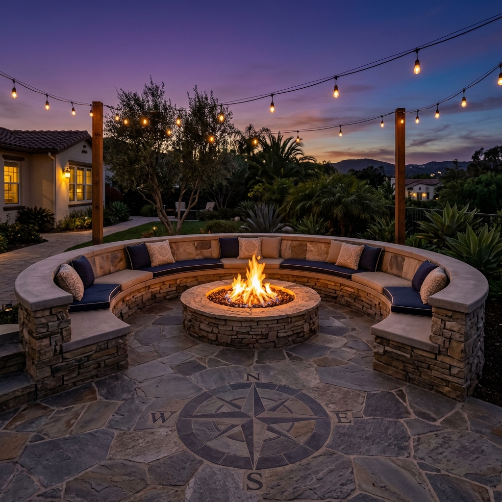 Hardscape Project vinyl plank flooring installed in San Diego home by Hardscape Flow