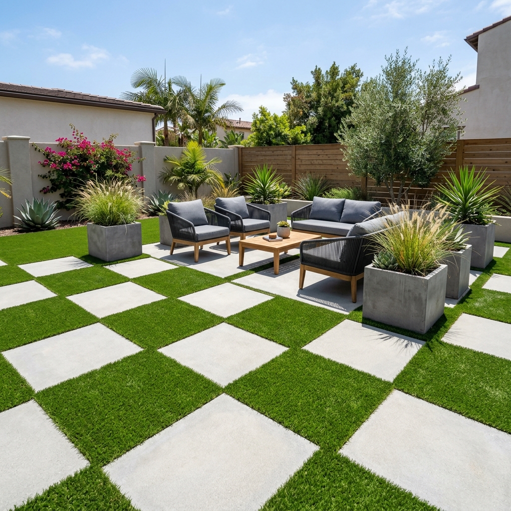 Hardscape Project vinyl plank flooring installed in San Diego home by Hardscape Flow