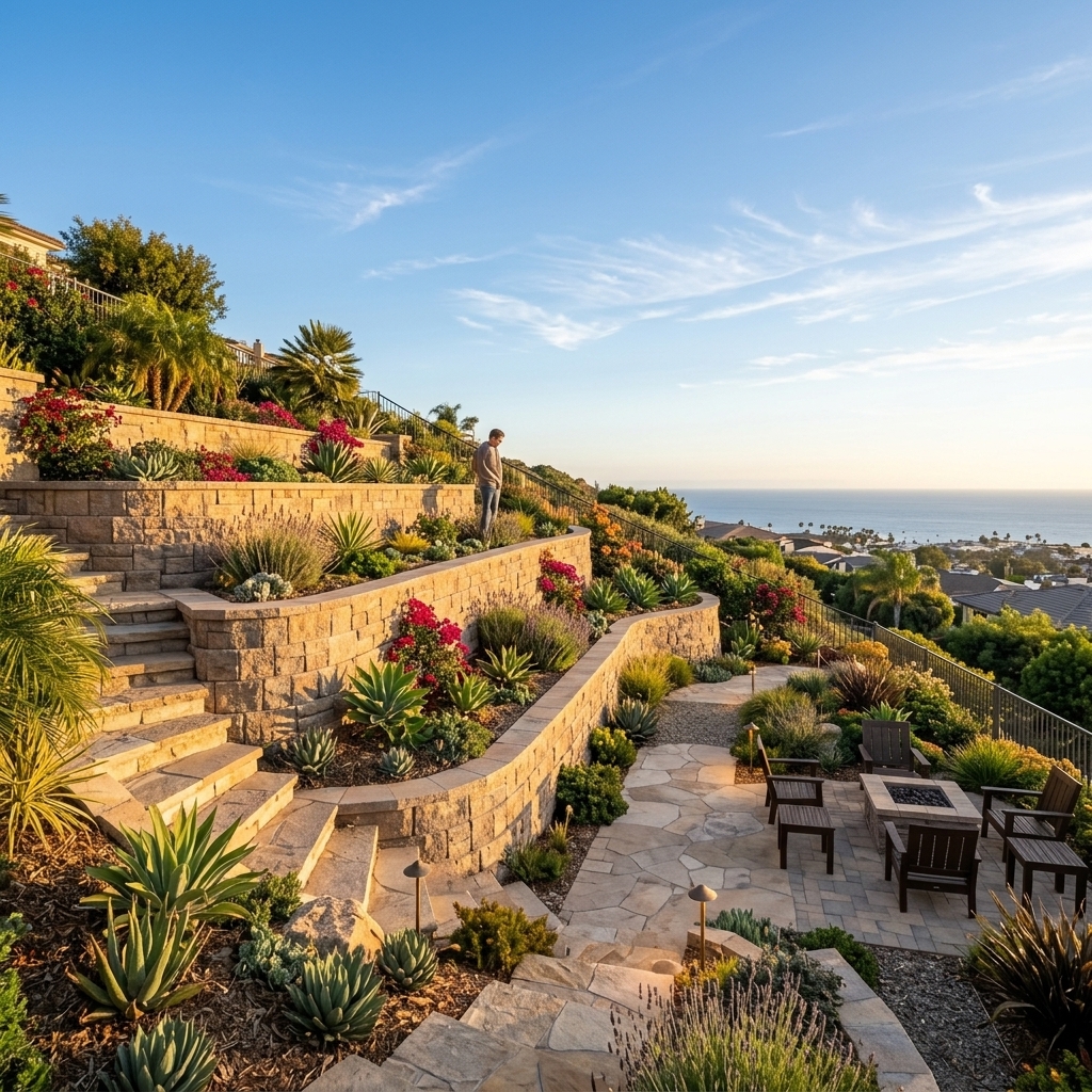Can You Add Retaining Wall Blocks to an Existing Wall to Make It Taller in San Diego?